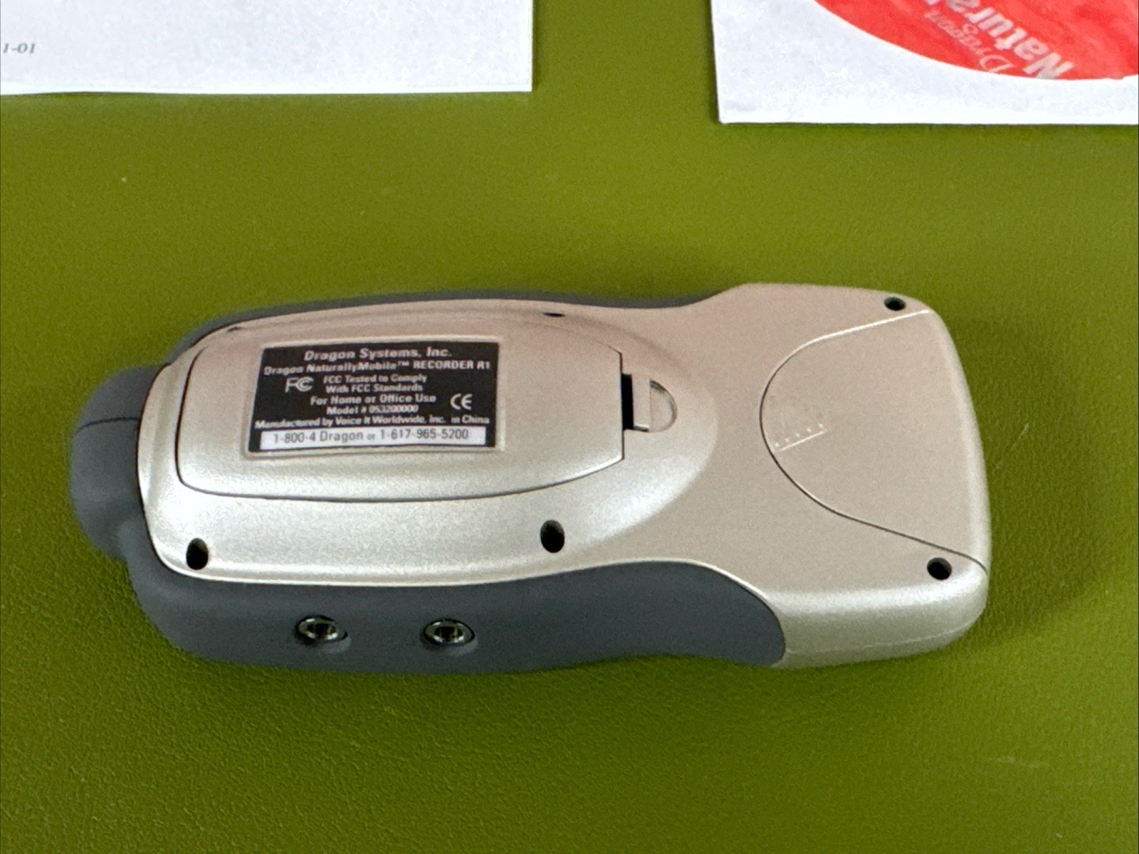 Vintage Dragon Naturally Speaking Mobile 3.01