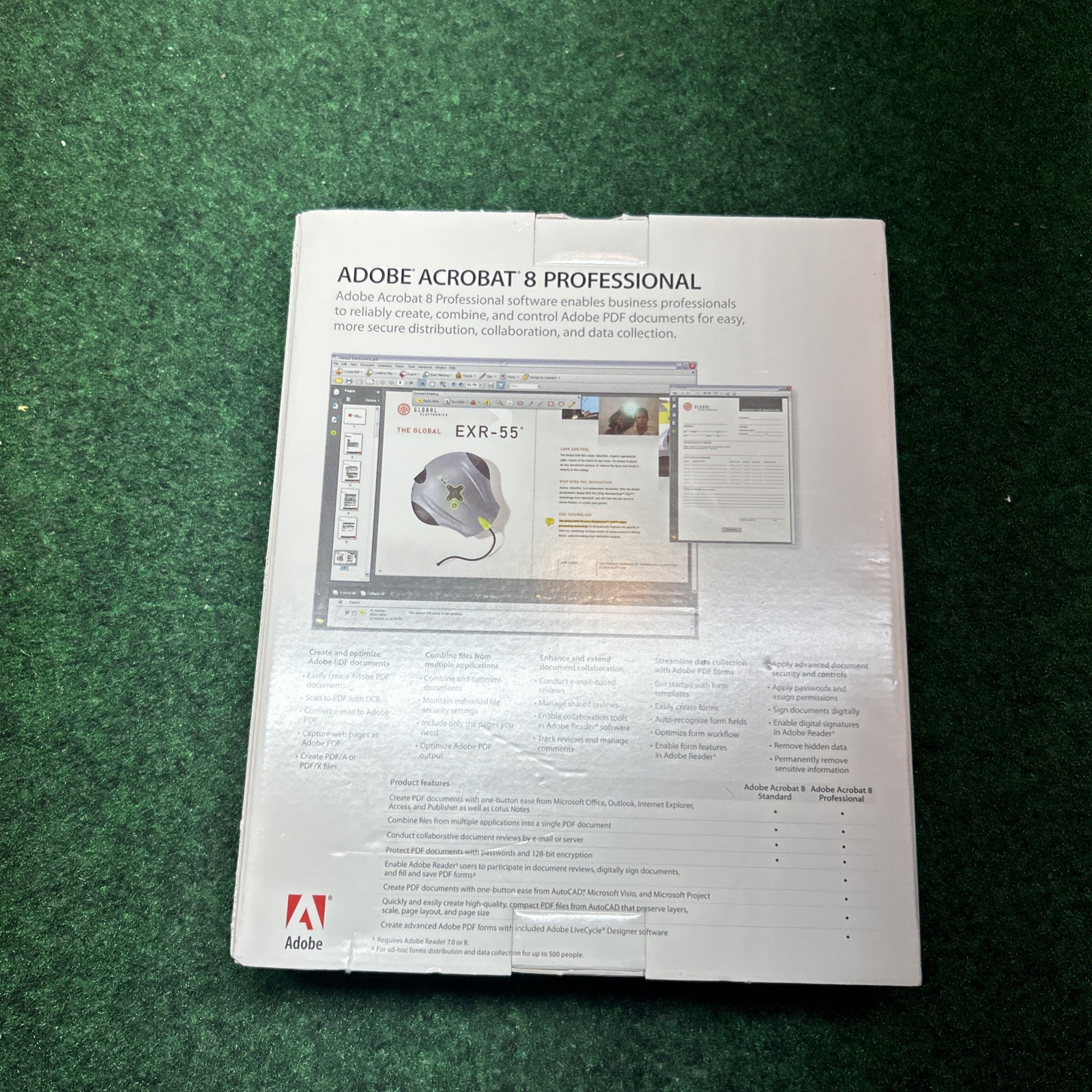 Adobe Acrobat 8 Professional Upgrade For MAC Retail Package