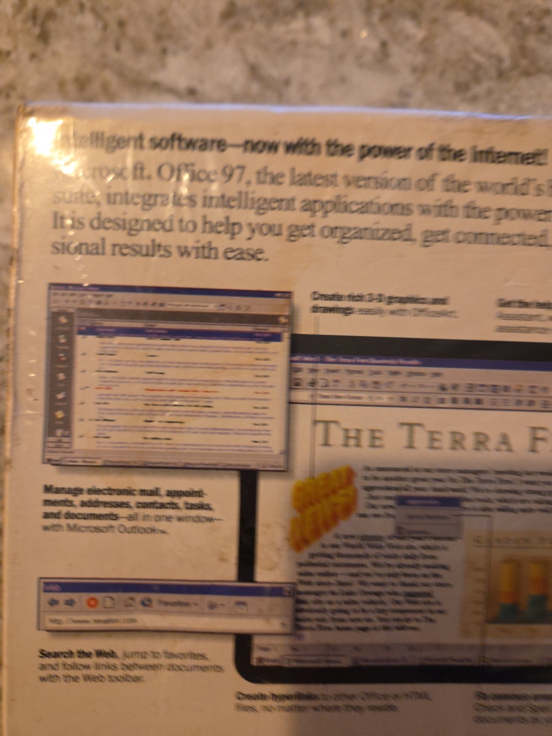 Sealed Microsoft Office 97 Professional Edition Software 1997 NOS Vintage