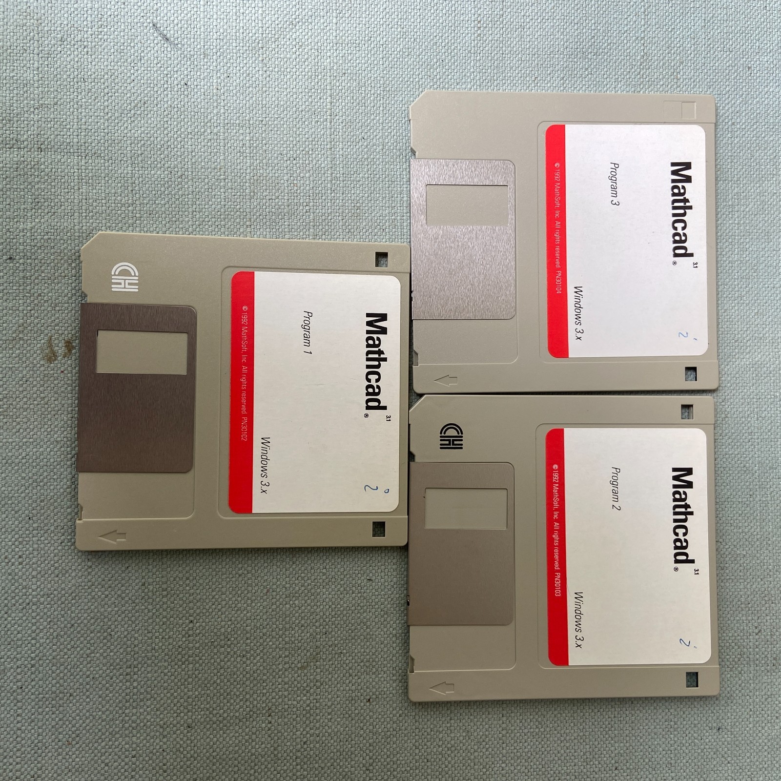 Software Lot 3.5” Planix Home Autocad Mathematica MathCad DesignCad SolidBuilder