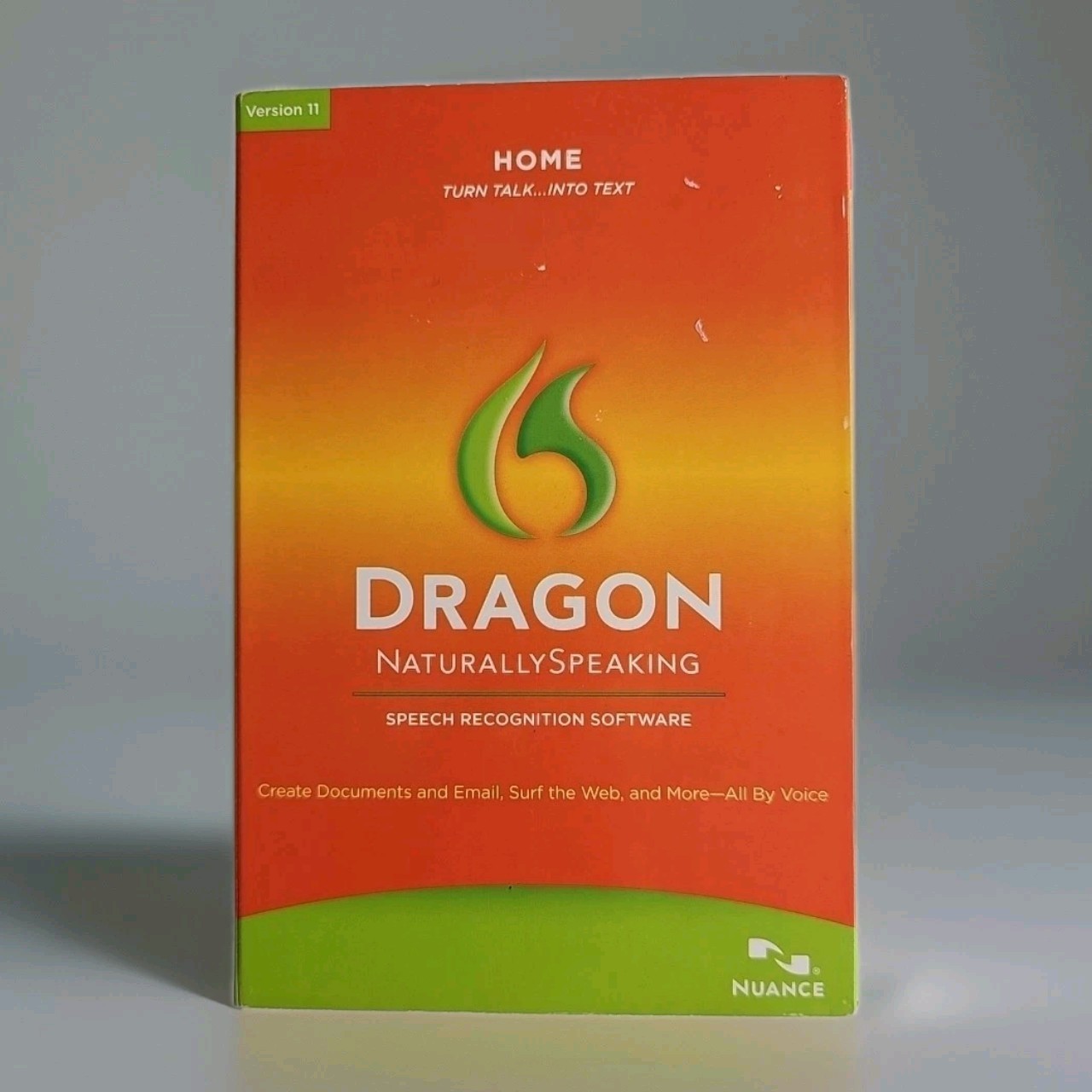 Dragon: Naturally Speaking – Home Version 11.5 w/ Head Set