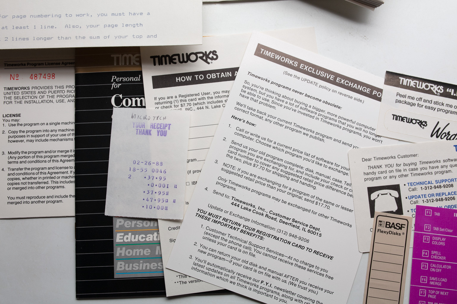 Vintage Commodore 64 and 128 Software Timeworks Word Writer 3 Boxed