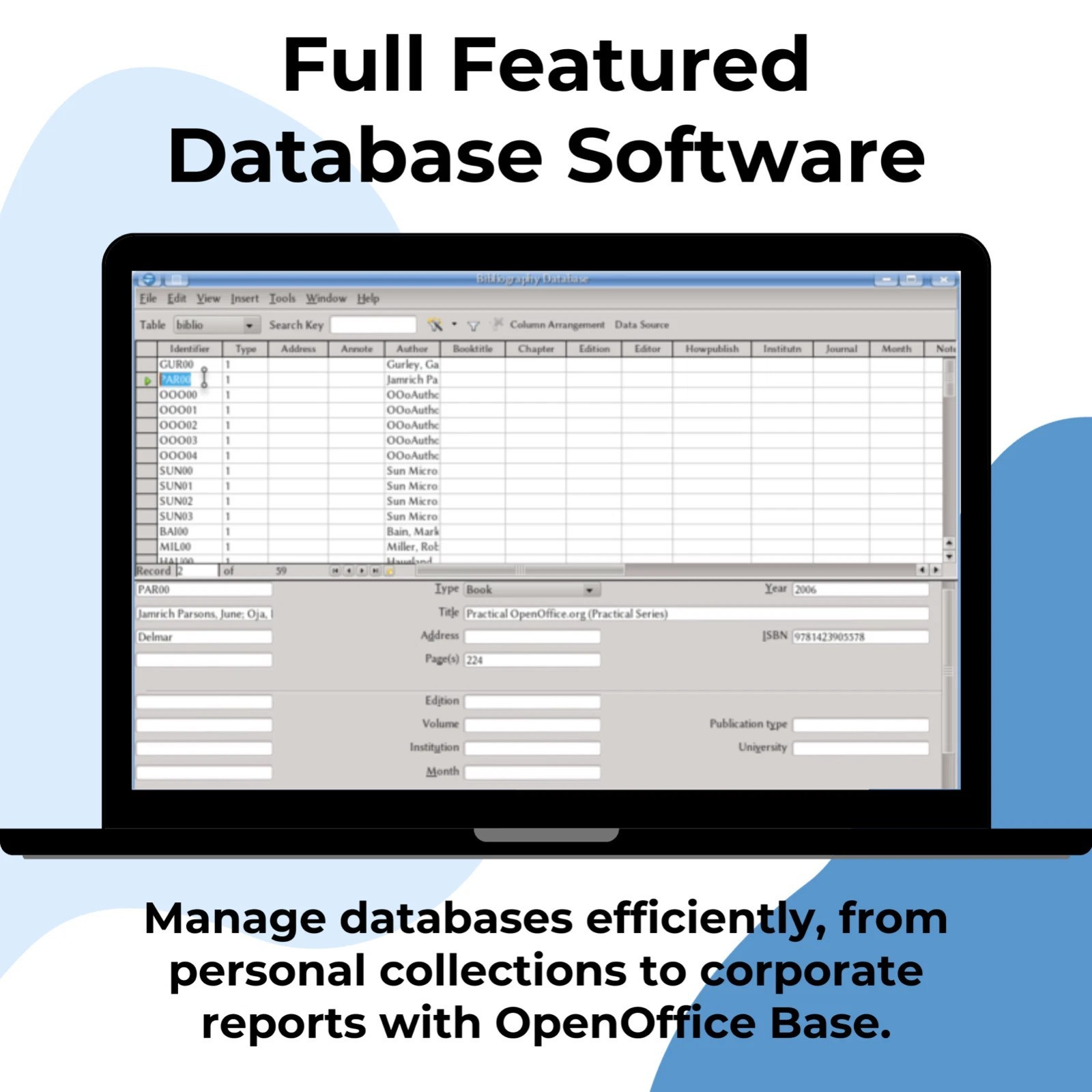 Open Office Software Suite for Windows on USB For Homes, Students, Businesses