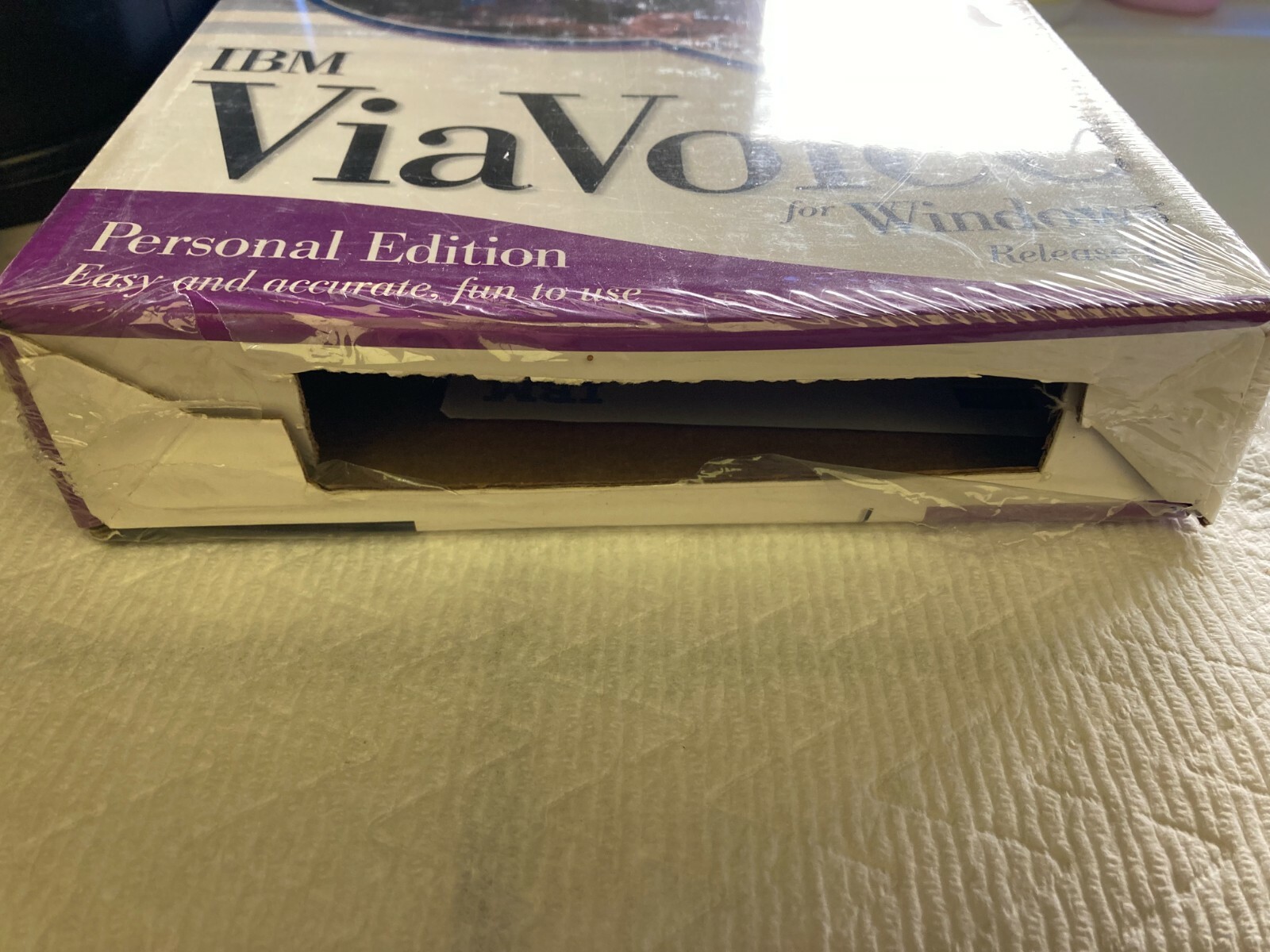 Brand New Vintage IBM ViaVoice for Windows Release 9 Personal Edition Software