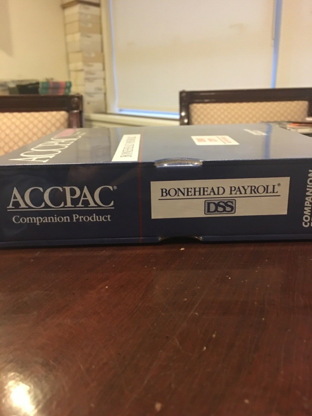 ACCPAC Plus Accounting Companion Product. Bonehead Payroll. NFR. Shrink Wrapped