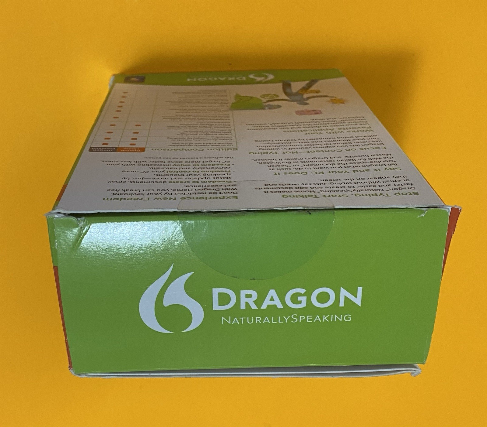 Dragon Nuance Naturally Speaking Home Version 11 Open Box