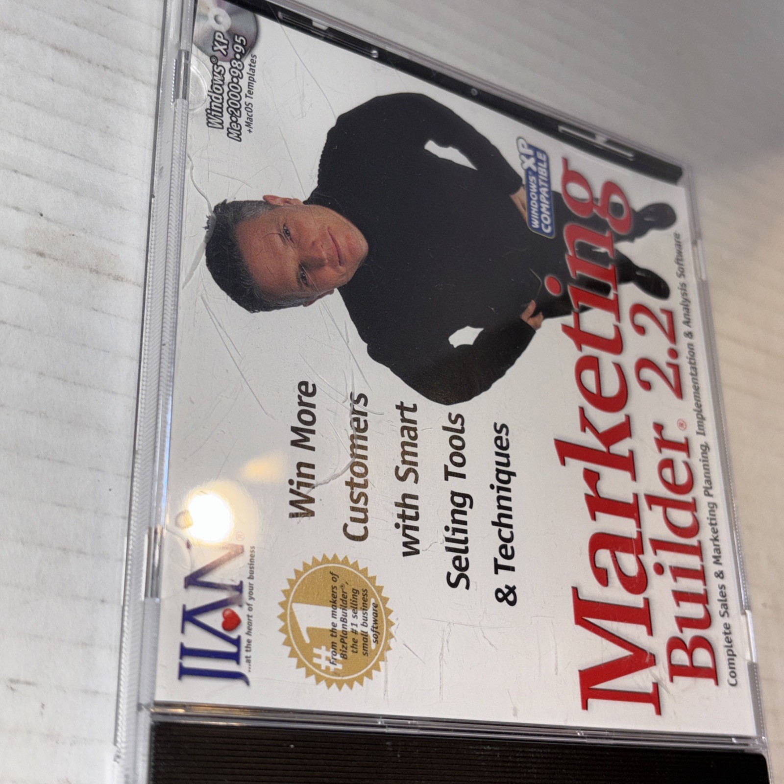 Marketing Builder 2.2 CDRom Software Sales & Market Plan/analysis/implement Win.