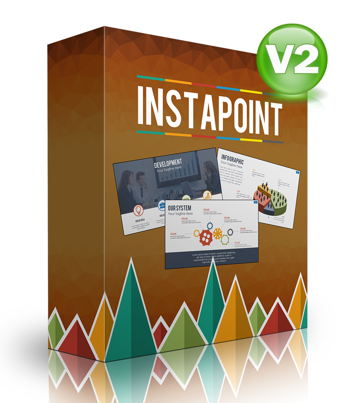 Powerpoint templates for professional Microsoft Powerpoint presentations – V2