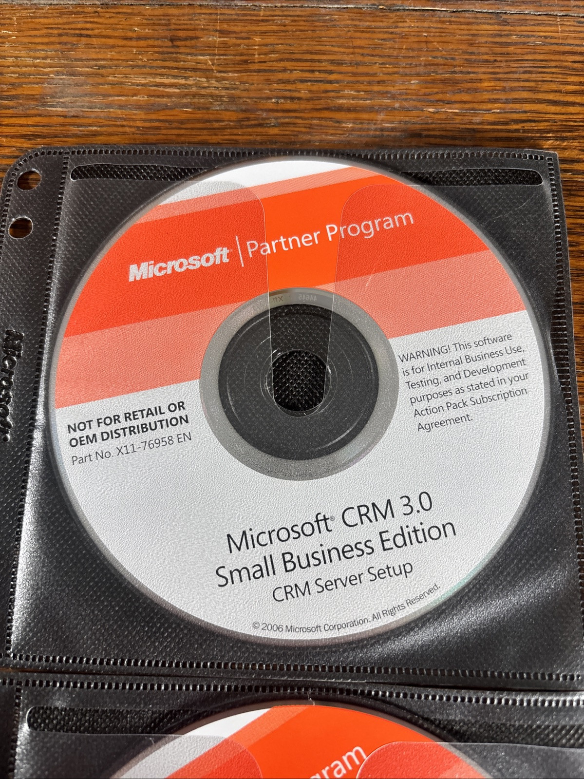Microsoft CRM 3.0 Small Business Edition w/ Product Key & 10 CALs