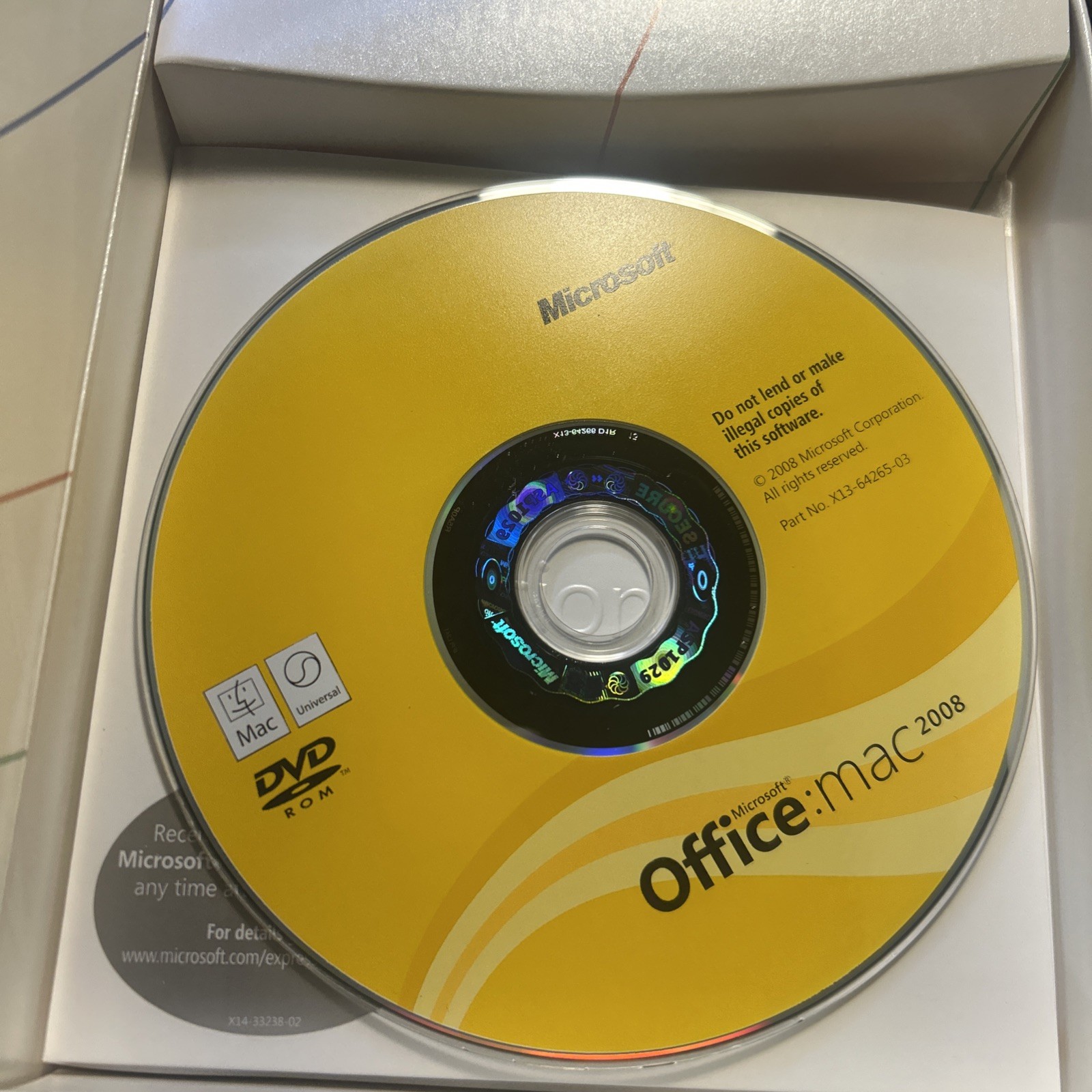 Microsoft Office Mac 2008 with Microsoft Expression Media