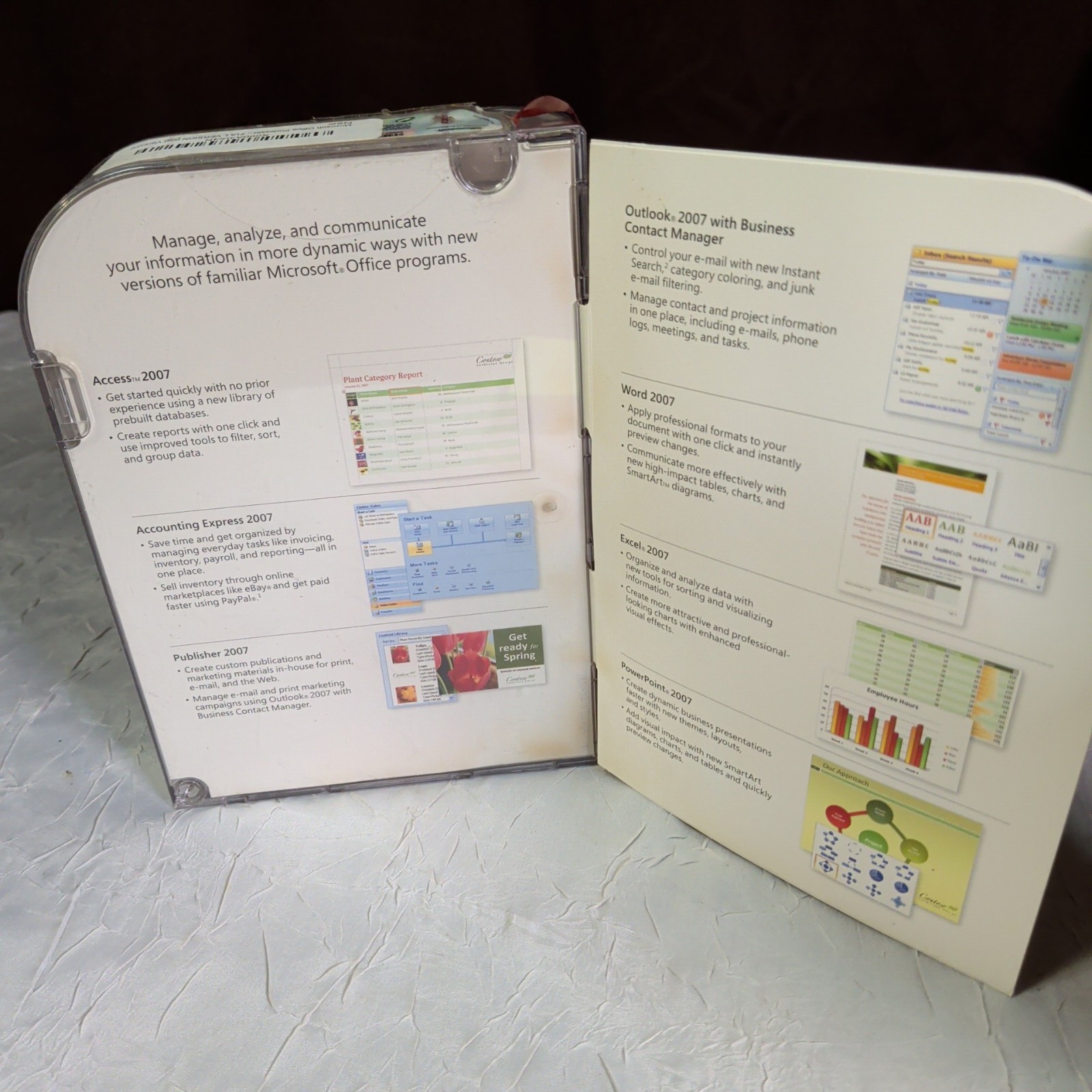 Microsoft Office 2007 Professional Full English Retail Version w/ Product Key