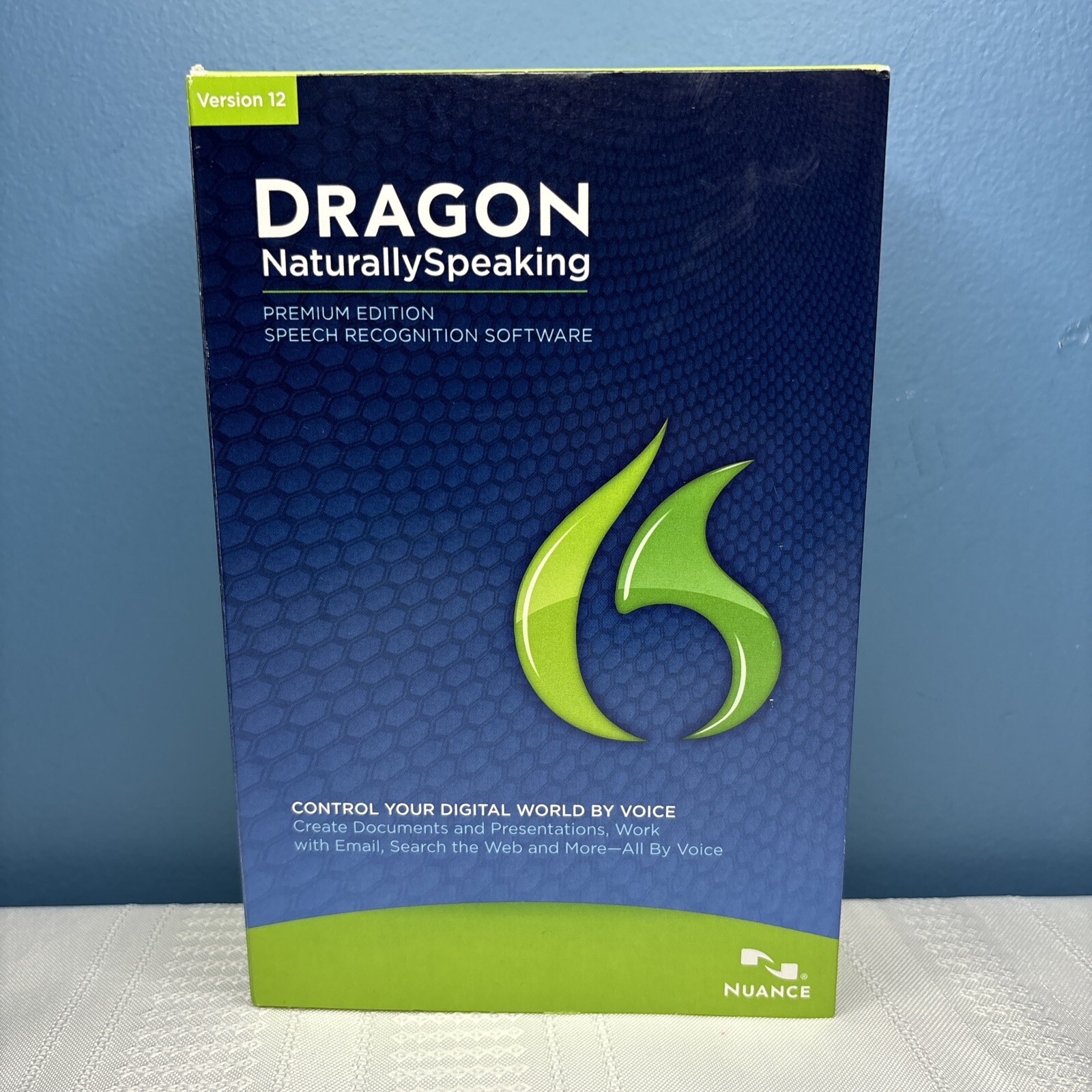 Nuance Dragon Naturally Speaking Premium Edition Version 12 New Open Box Unused