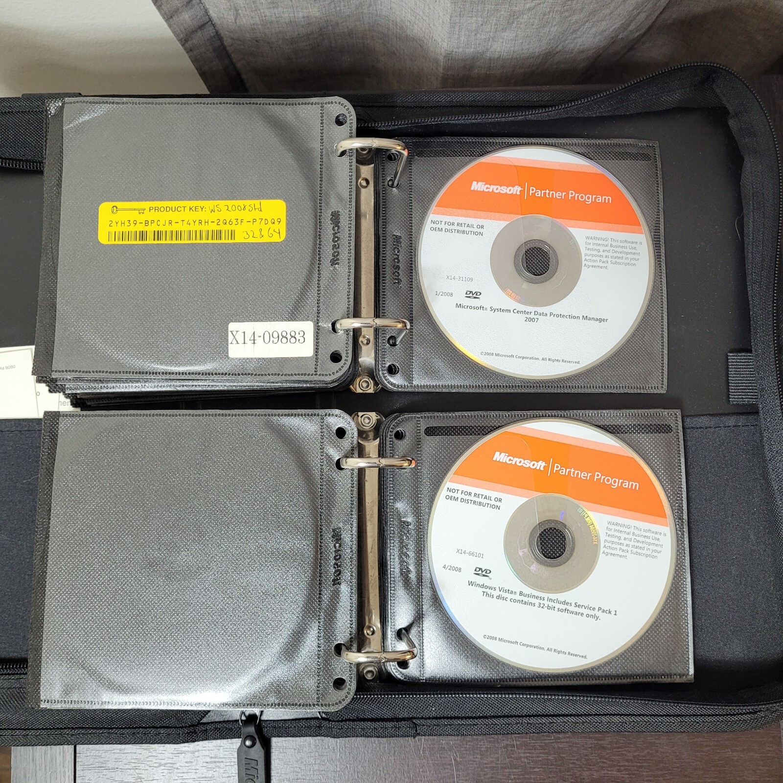 Microsoft Action Pack Subscription Partner Program: 52 CD’s Lot & Keys UNTESTED