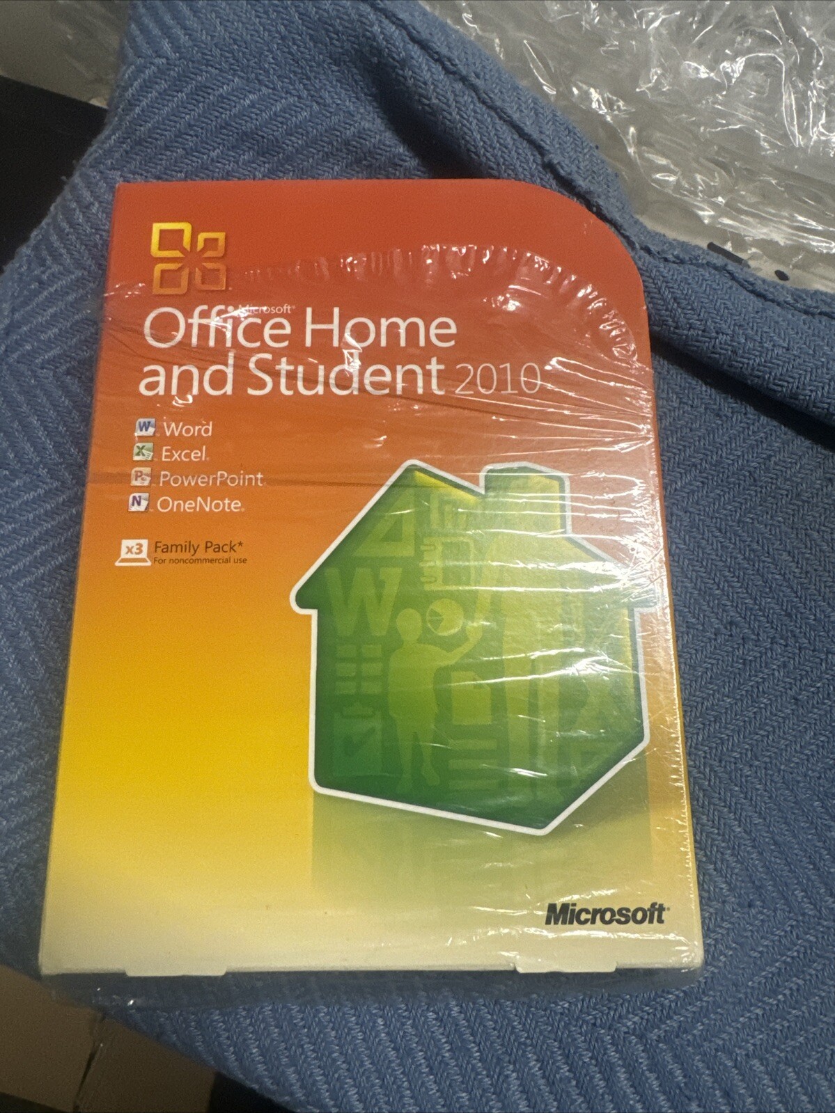 Microsoft Office 2010 Home and Student Family Pack Licensed For 3PCs FREE SHIPNG