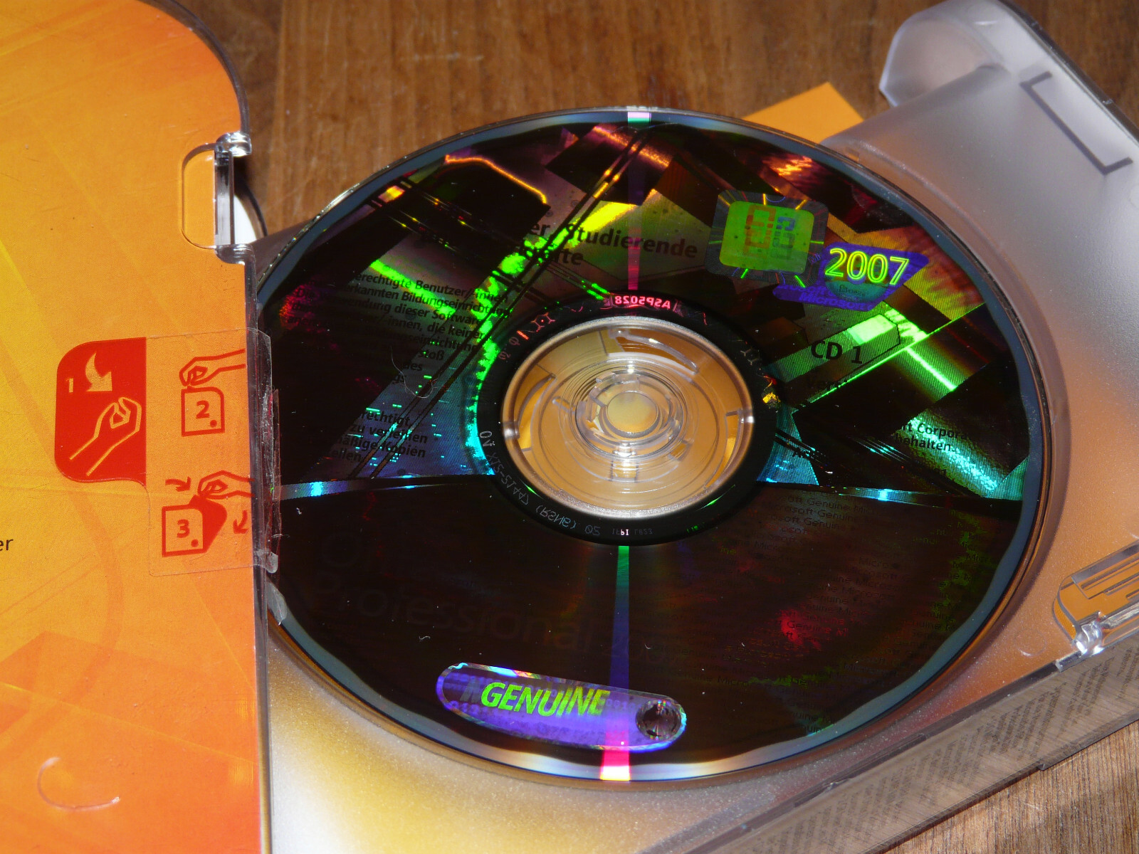 Microsoft Office 2007 Professional 2xCD deutsche Academic-Vollversion