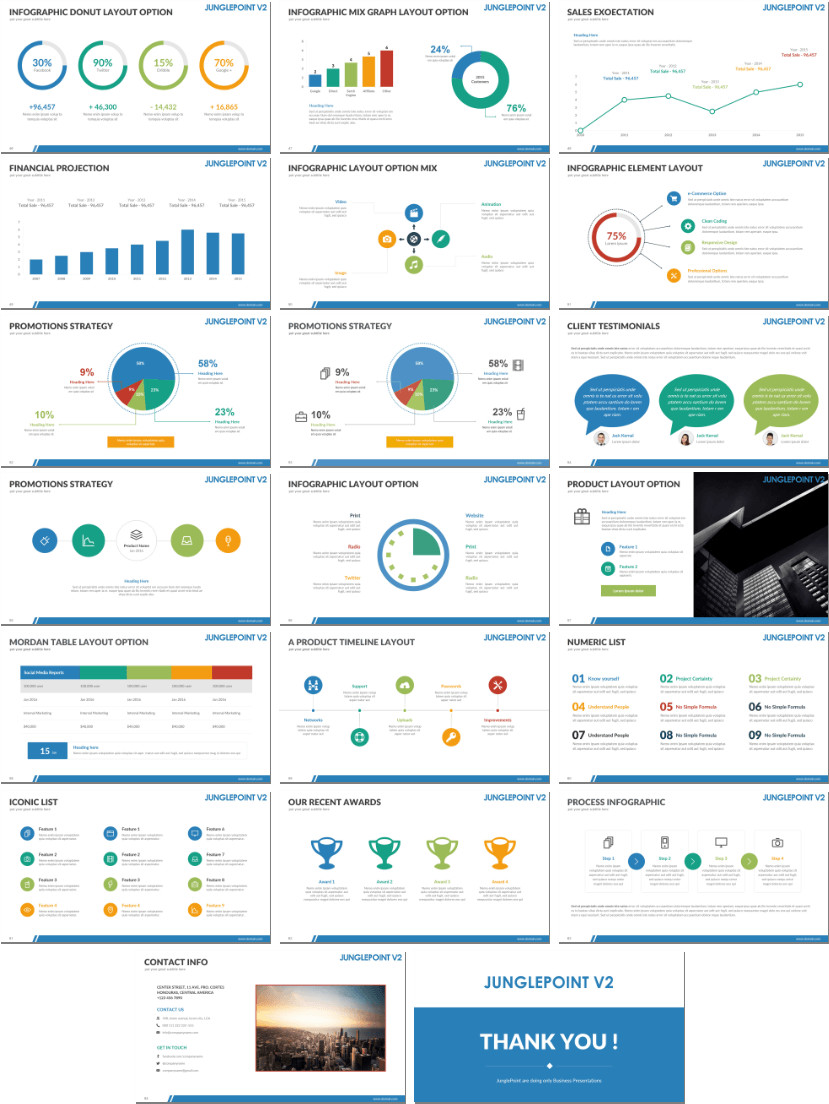 Powerpoint templates for professional Microsoft Powerpoint presentations – V2