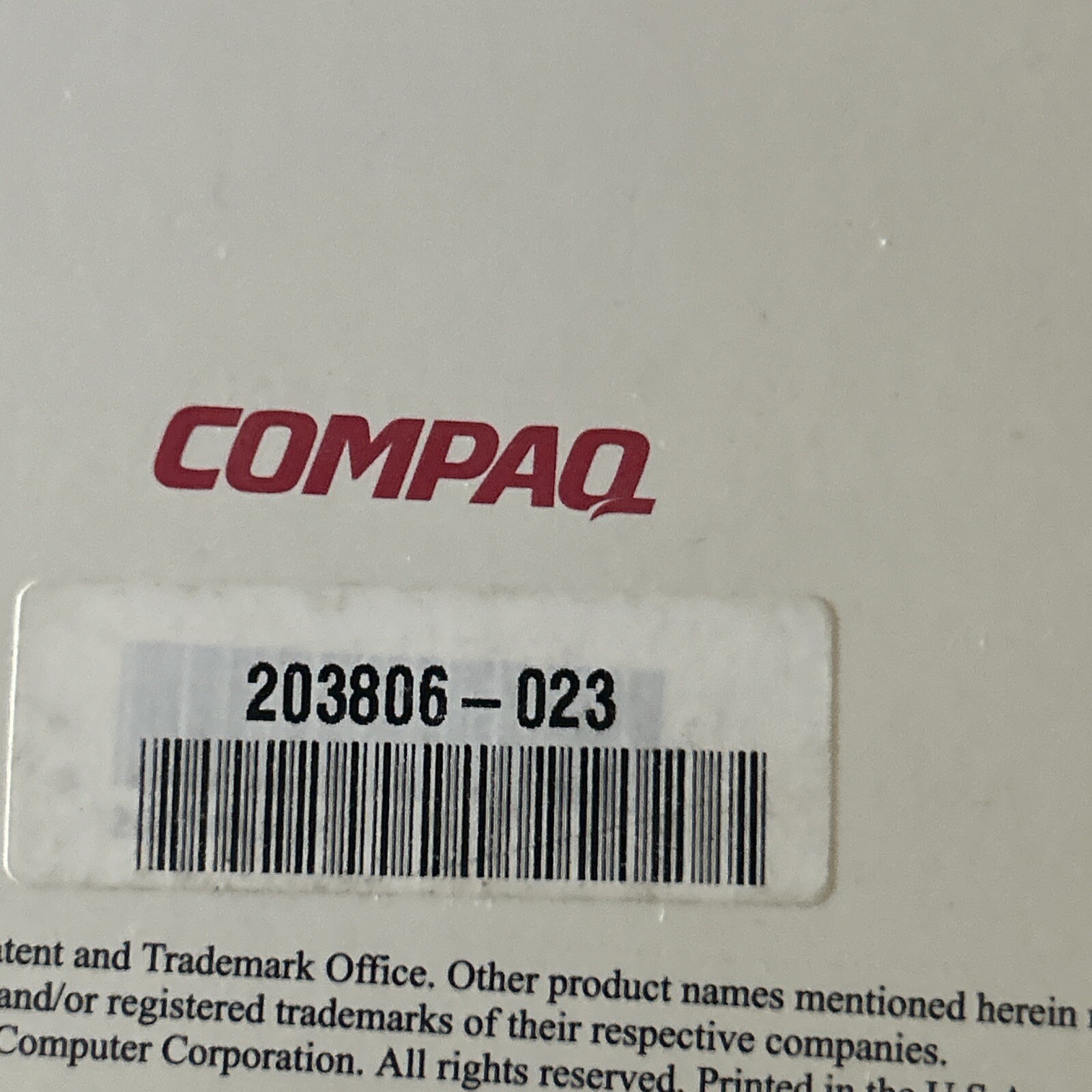 Compaq Storage Management Solutions Release 3.0 6-CD Program Shlf