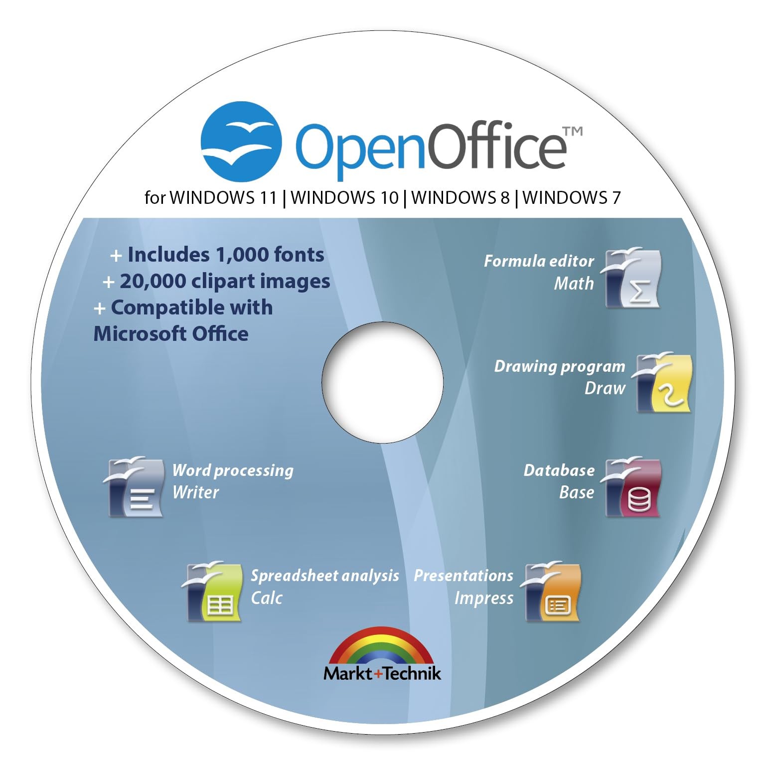 Office Suite 2025 Edition CD DVD 100% compatible with Microsoft® Word® and…