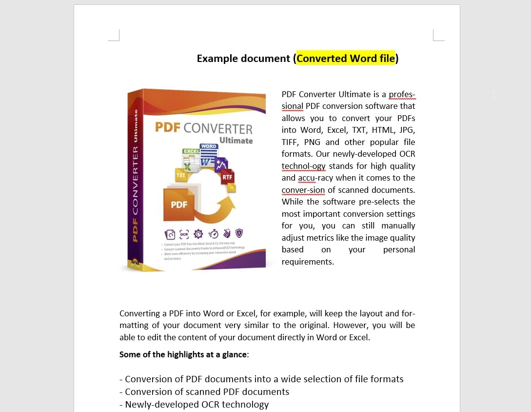 PDF Converter Ultimate – Convert files into Word, Excel, PowerPoint and 0