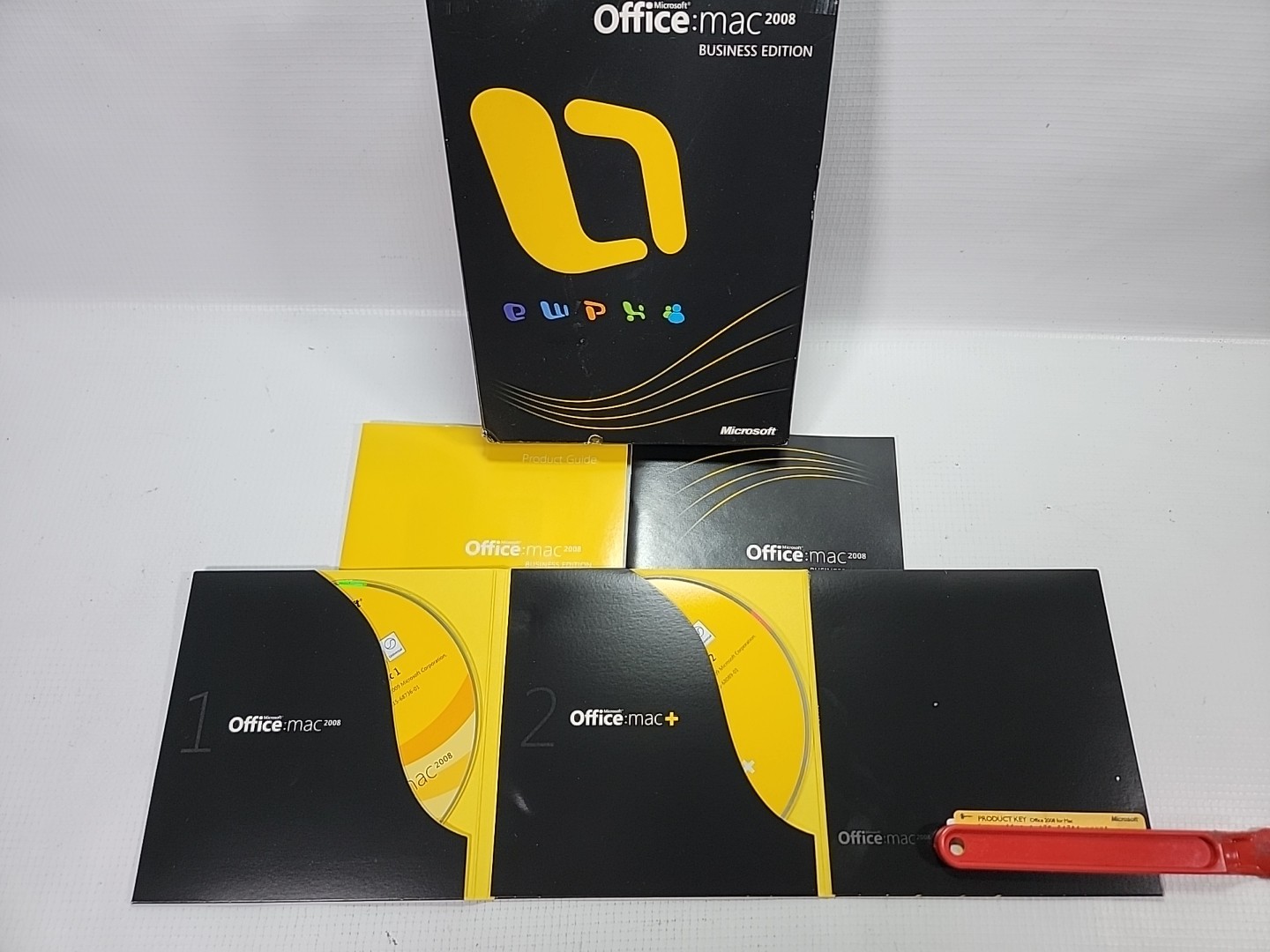 Microsoft Office MAC 2008 Business Edition Full Retail w/License Key
