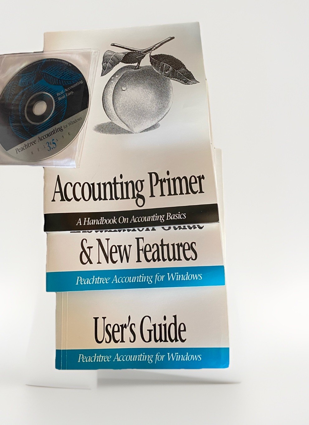 Peachtree Accounting Software User Guides For Windows CD ROM & Floppy VTG