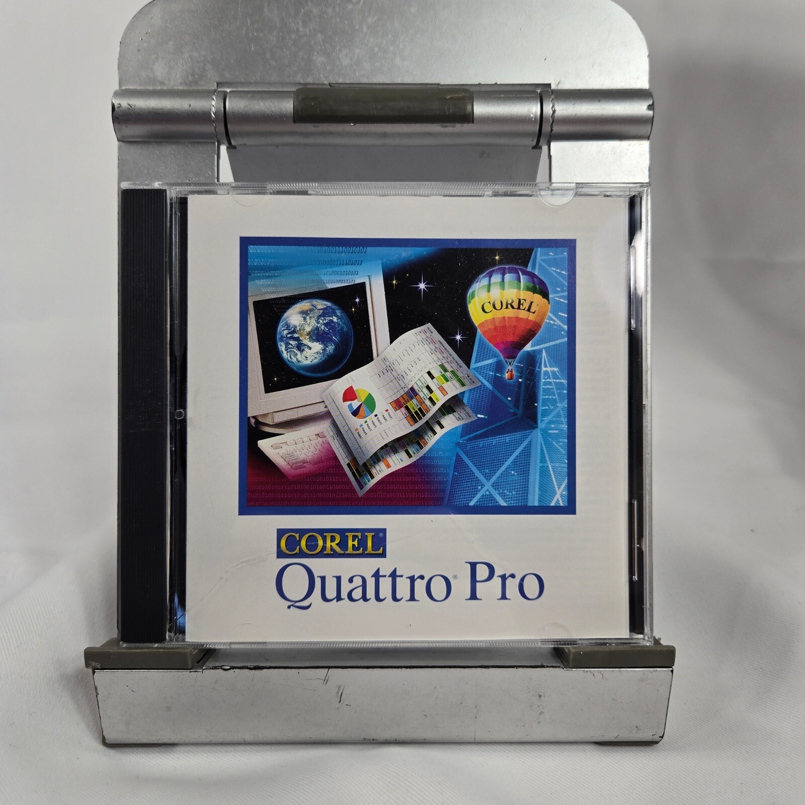 Open Box Corel Quattro Pro Spreadsheet Graphics Software Windows 3.5″ Floppy +CD