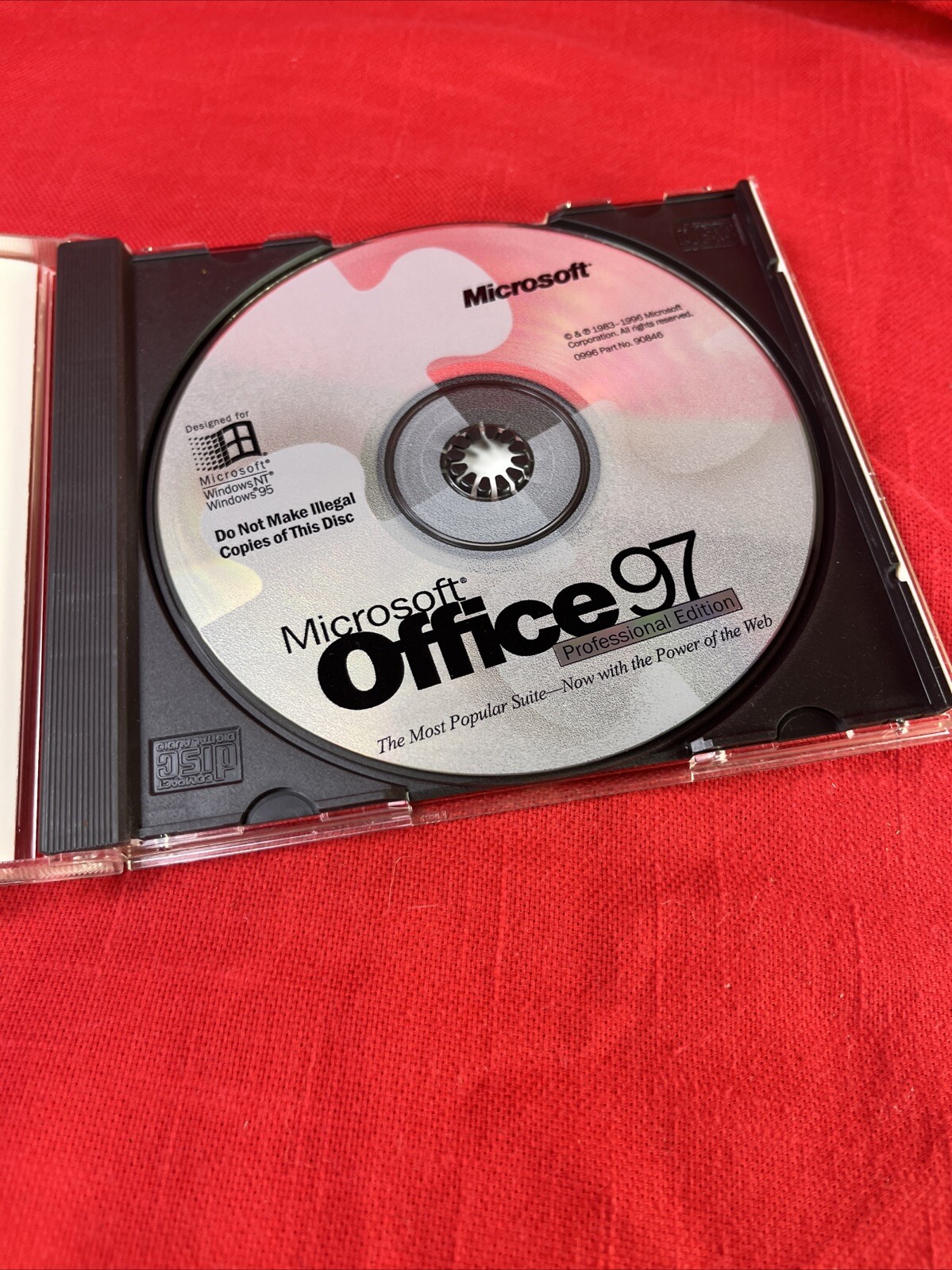 Microsoft Office 97 Professional Edition – Complete In Case With Product Key!