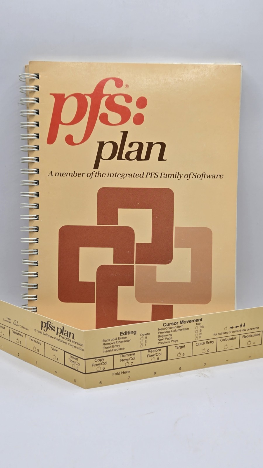 Vintage 1980s PFS: Write File Report Plan Software For Apple IIc/IIe ProDOS