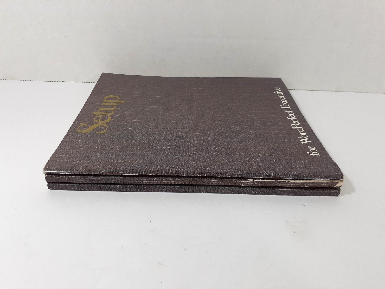 1987 WordPerfect Executive Manuals 3.5″ Floppy Disks w Labels Original Vintage