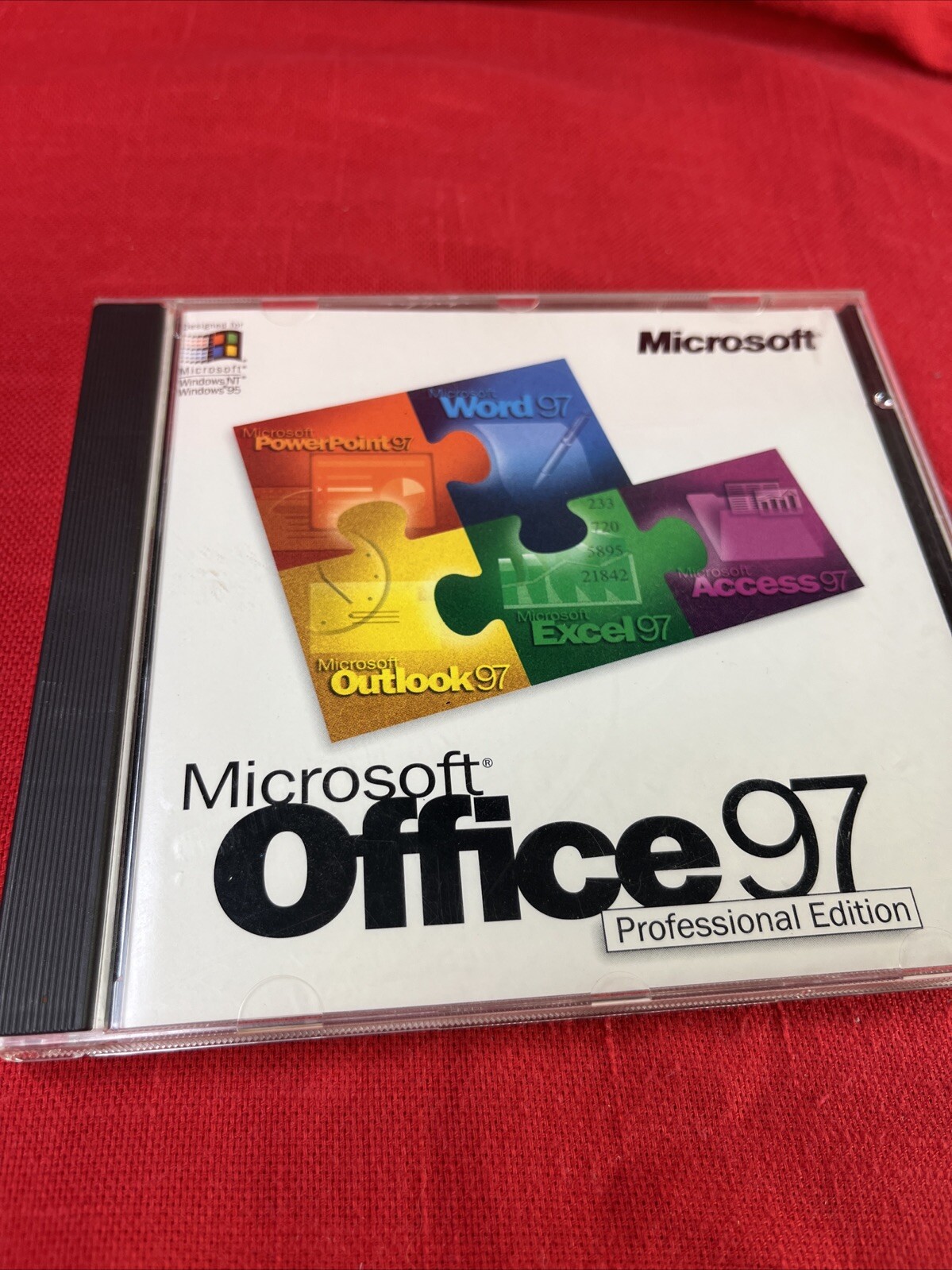 Microsoft Office 97 Professional Edition – Complete In Case With Product Key!