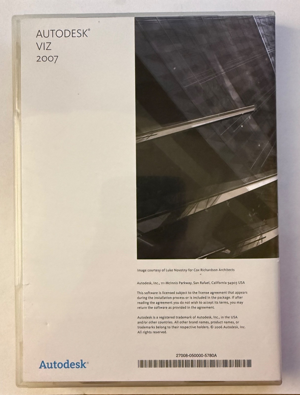 Autodesk Viz 2007 Student Version 3 Disc