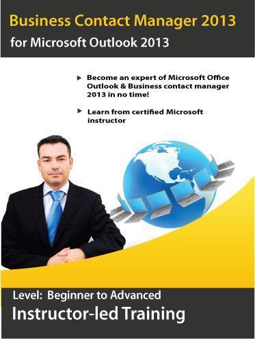 Learn Microsoft Outlook & Business Contact manager 2013 – DVD Training Courses