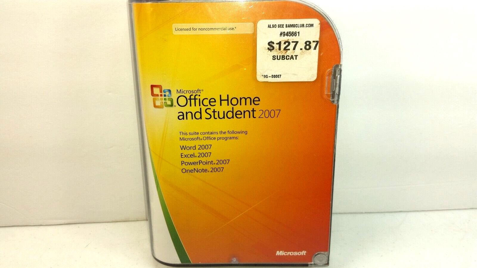 Microsoft Office Home and Student 2007 79G-00007