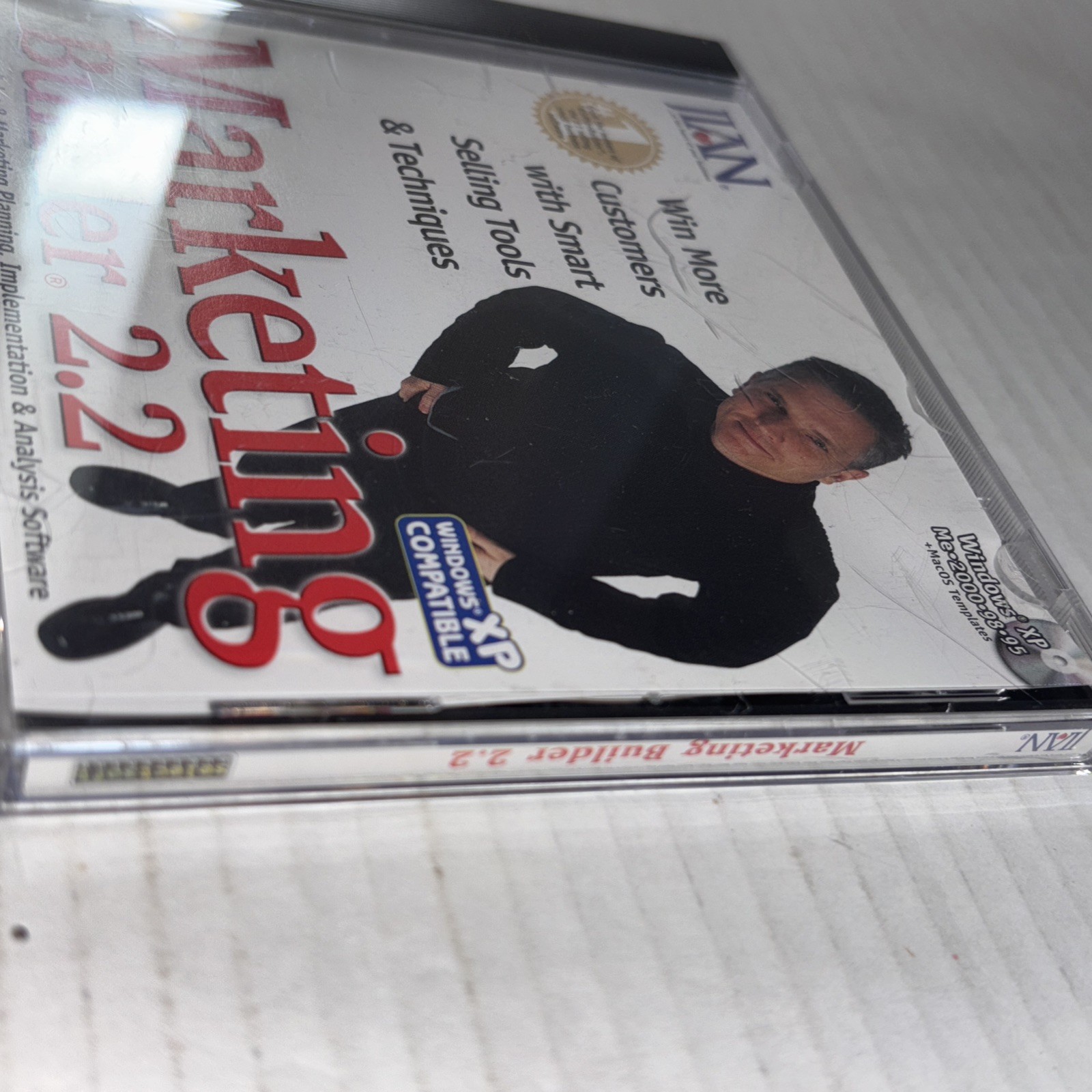 Marketing Builder 2.2 CDRom Software Sales & Market Plan/analysis/implement Win.