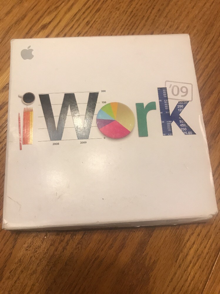 Apple iWork ’09 Install DVD / iLife CPU DROP- In DVD MacBook DVD Ships N 24h