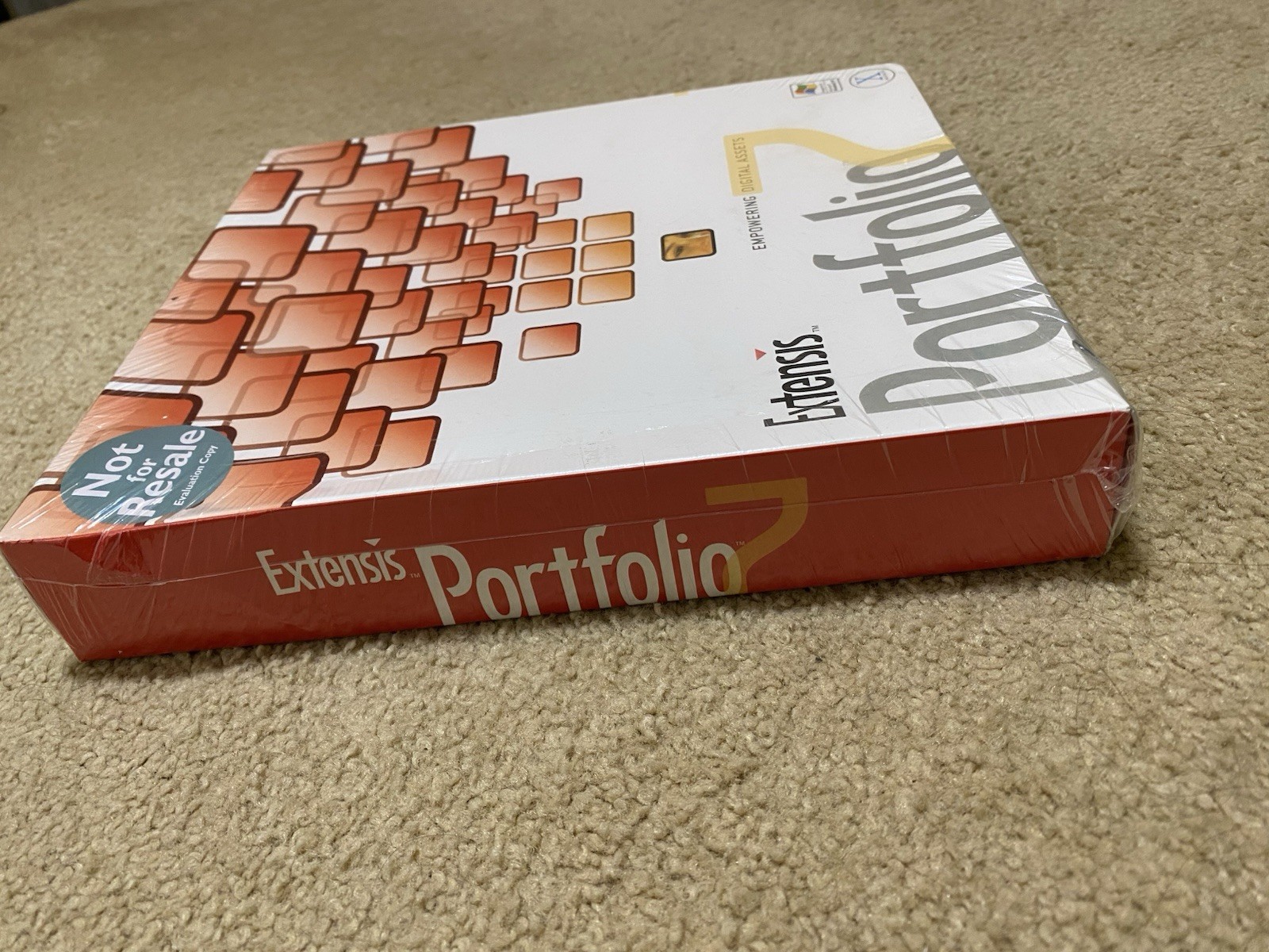 Extensis Portfolio 7 PC Windows Mac Not For Resale Evaluation Copy SEALED ’04