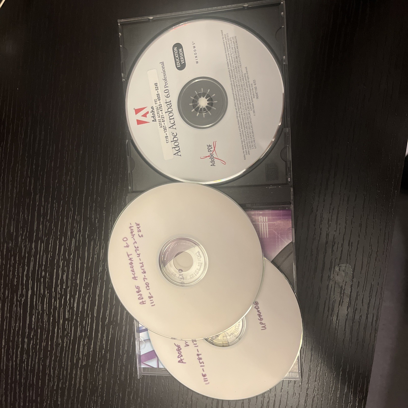 Adobe Acrobat 6.0 Professional Upgrade Mac Software Full Retail CD Serial Number