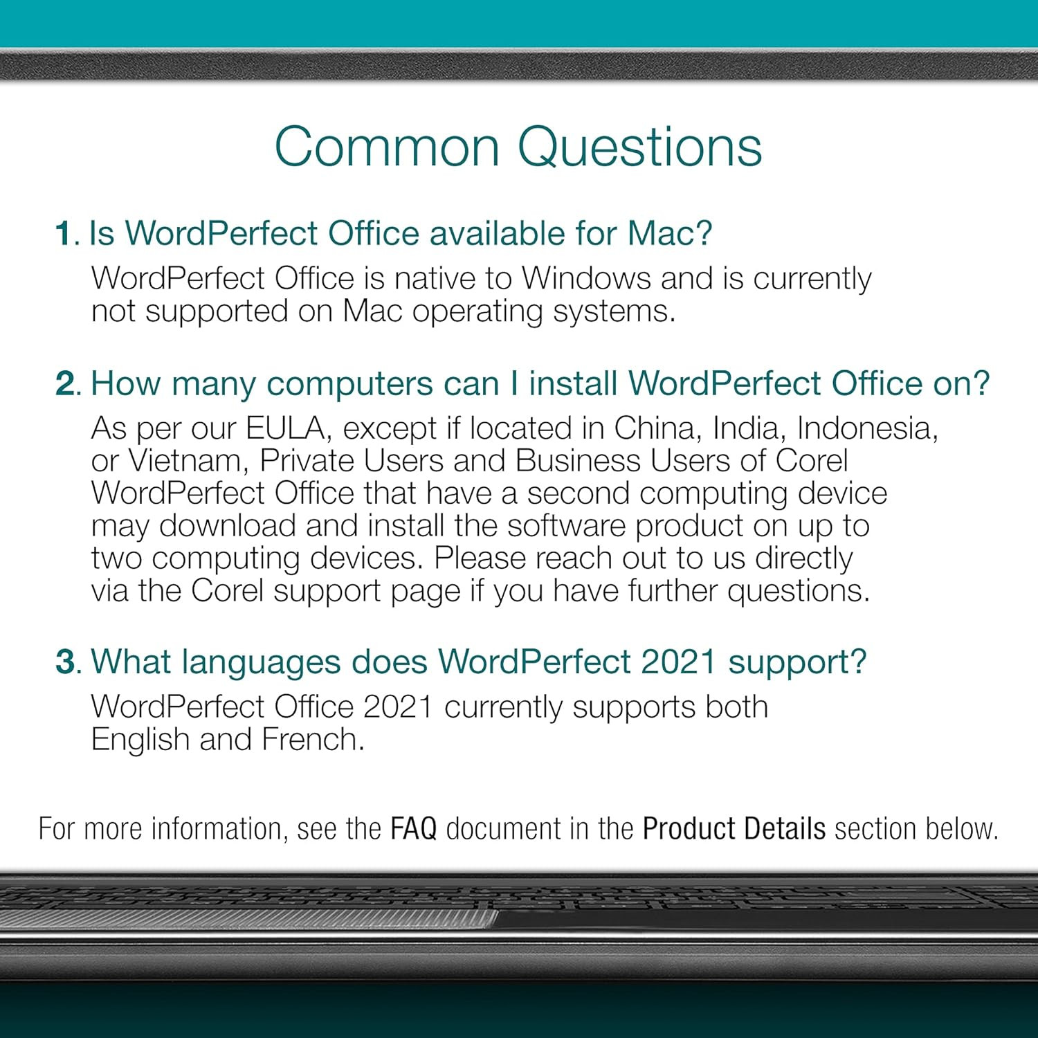 Wordperfect Office Home & Student 2021 | Office Suite of Word Processor, Spreads