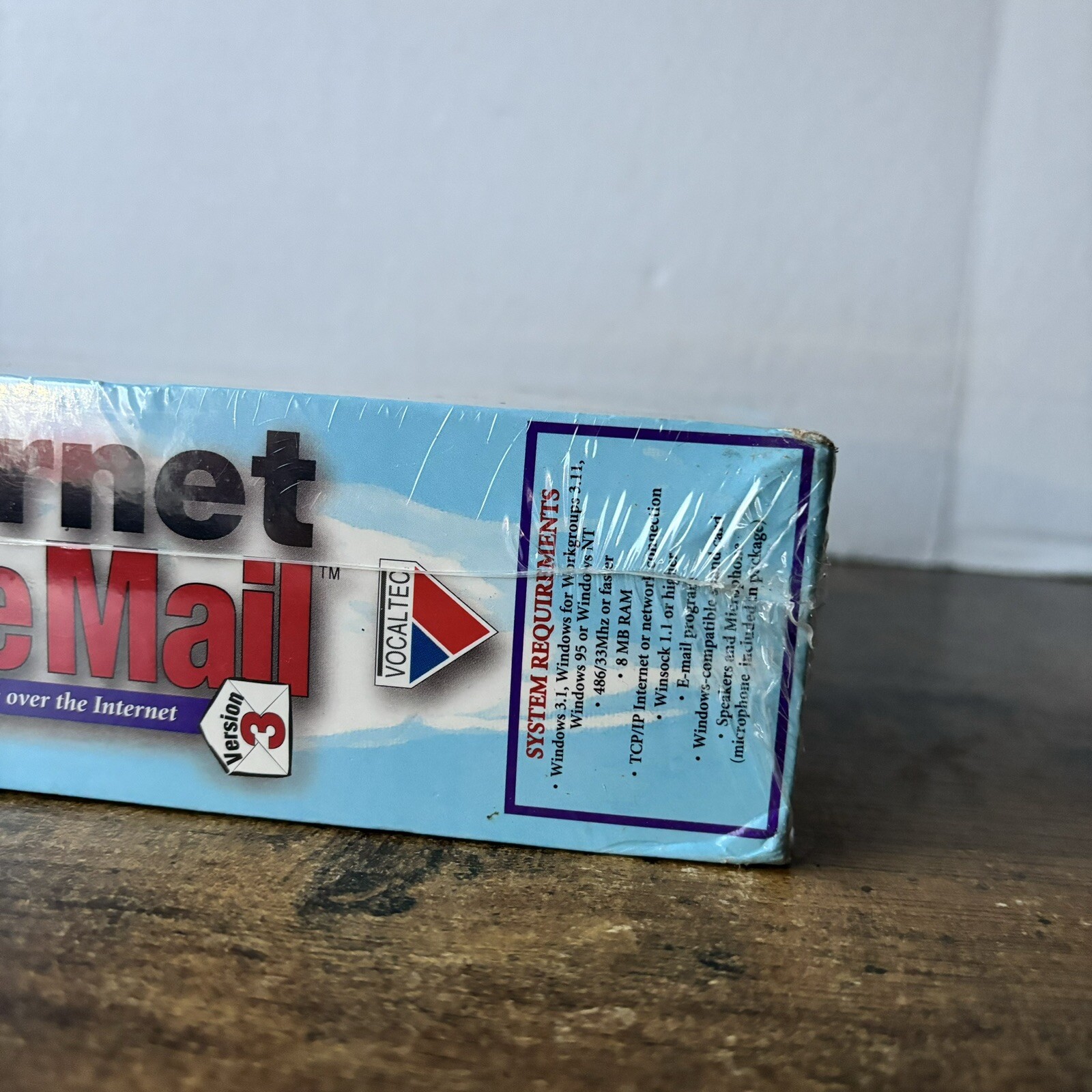 Vintage Microsoft Internet Voicemail Version Designed For Windows 95 New Sealed!