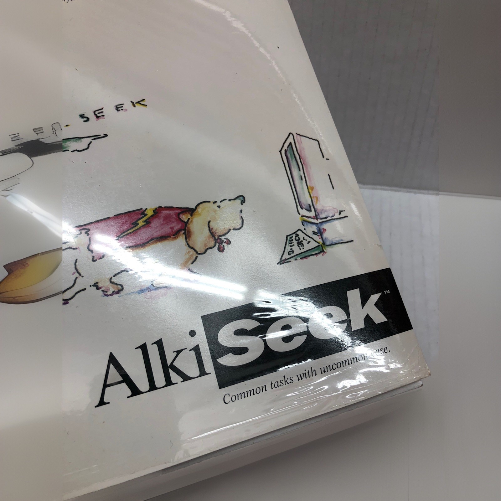 NOS RARE Alki Seek 1992 Software Supplement for Microsoft Word 1994 IT HISTORY