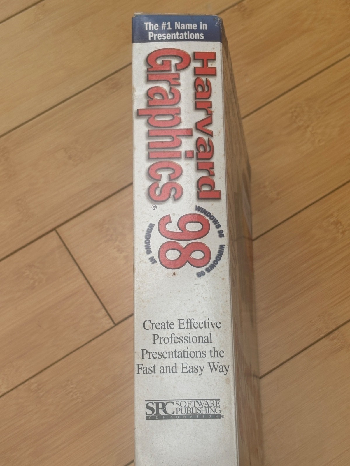 1998 HARVARD GRAPHICS WINDOWS 95 98 NT EFFECTIVE PRESENTATIONS FAST EASY SEALED