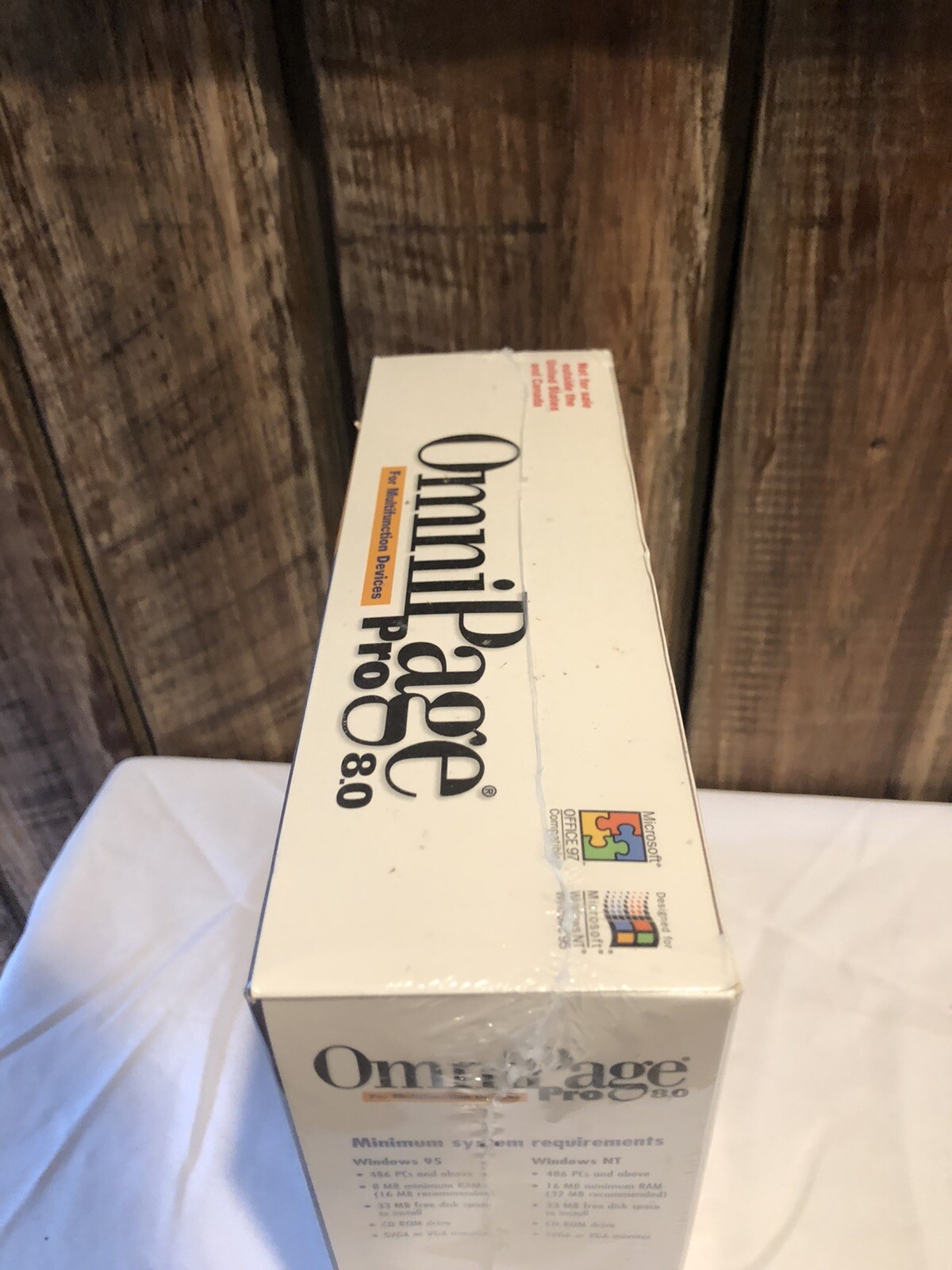 1997 Caere OmniPage Pro 8.0 for Windows – Brand New & Factory Sealed Box