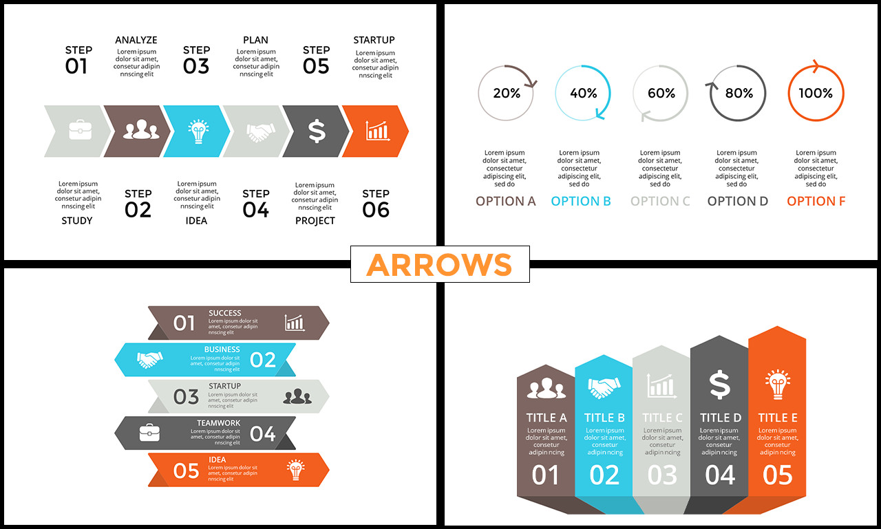 1200+ Power Point Infographic Templates with fast delivery
