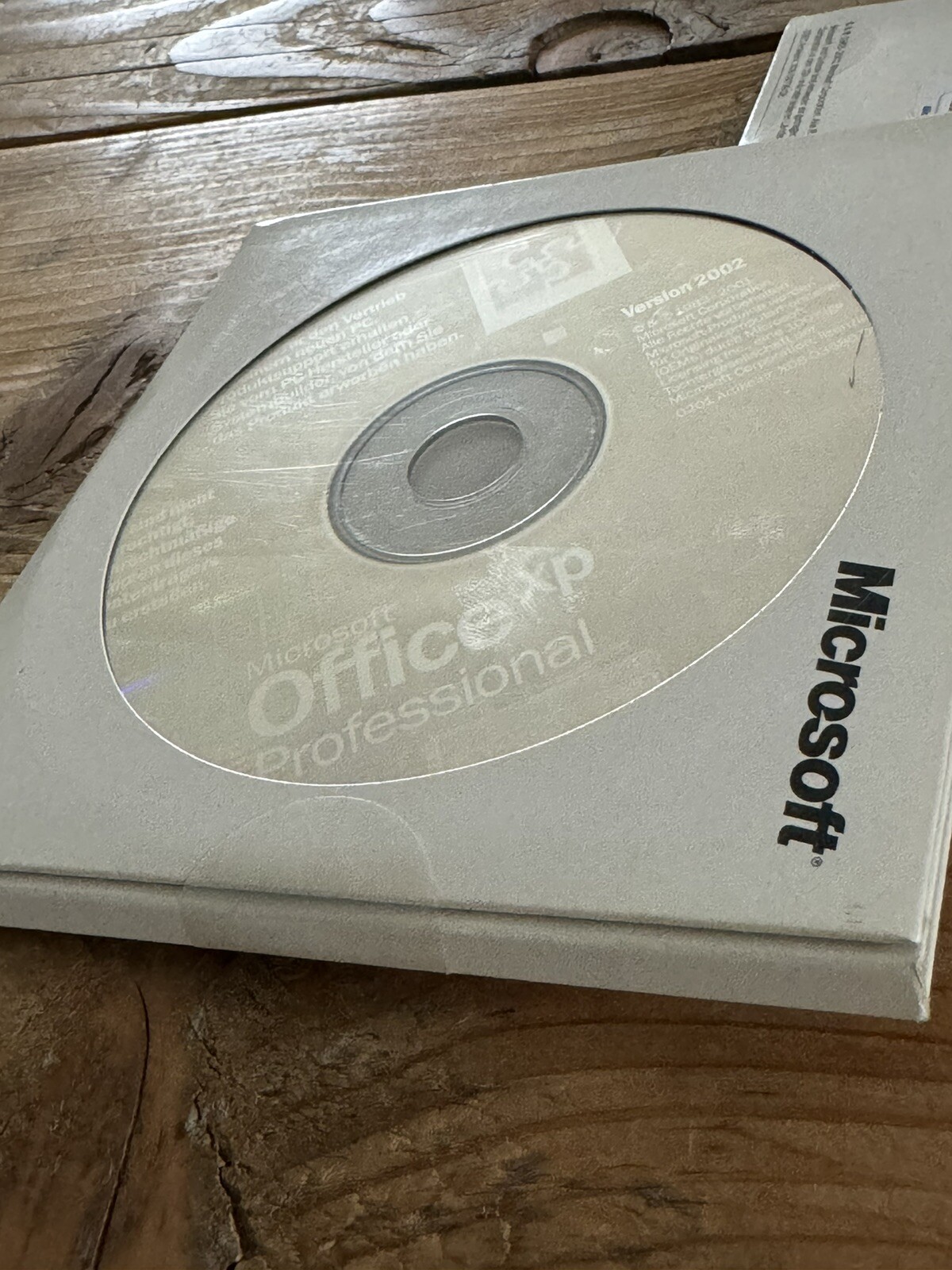 Office XP Professional, Full Version German with VAT invoice from dealer