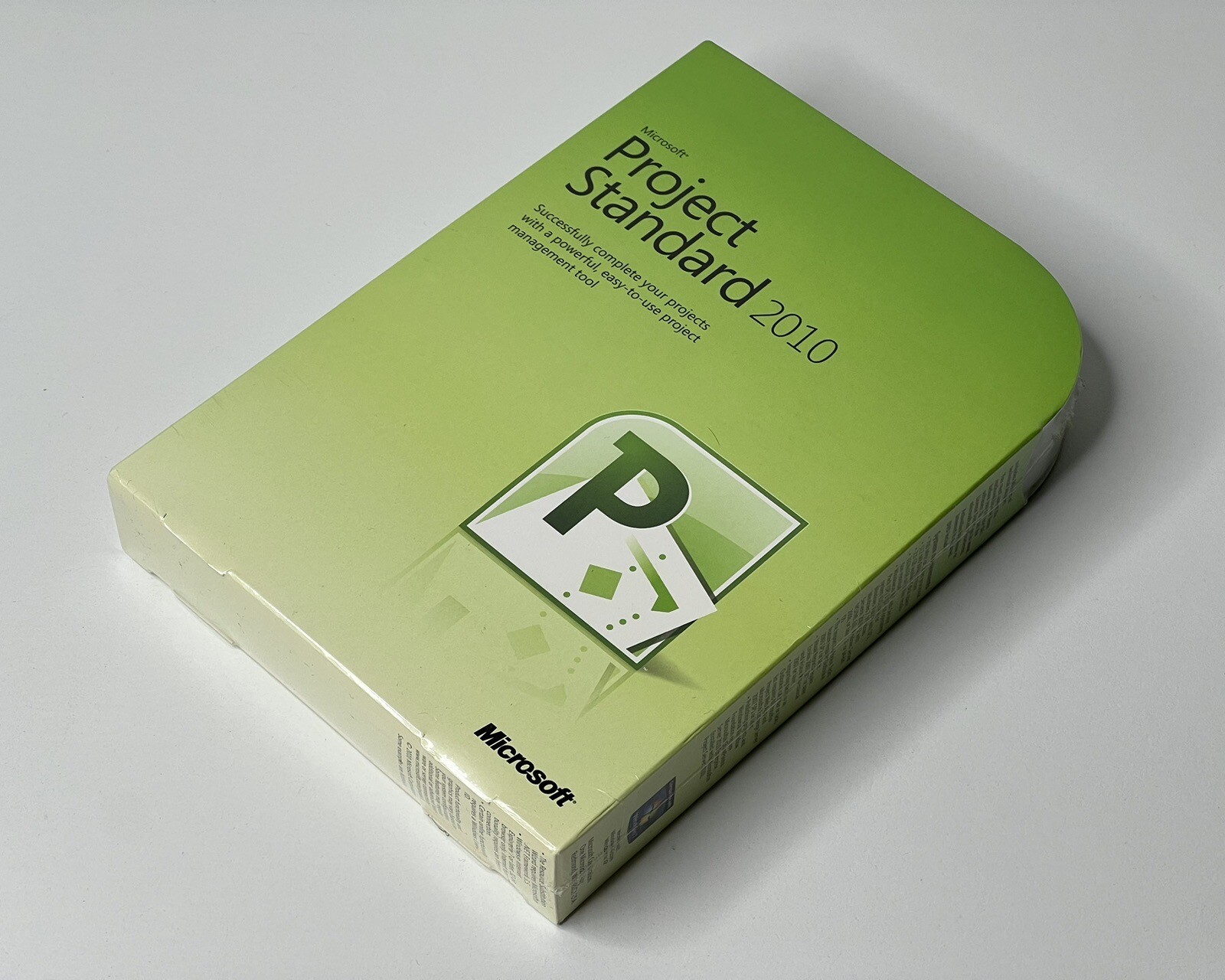 Microsoft Project Standard 2010 Full Version Retail Box Perpetual License SEALED