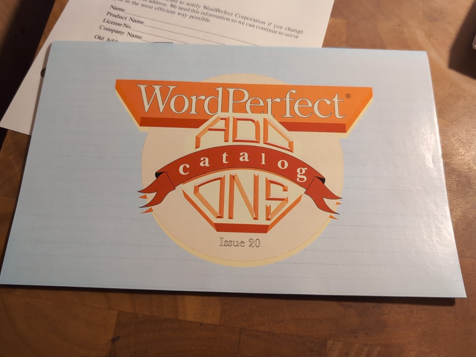 Mysterious Sealed Envelope Copy of WordPerfect, 3.5″ Diskettes?, MS-DOS?