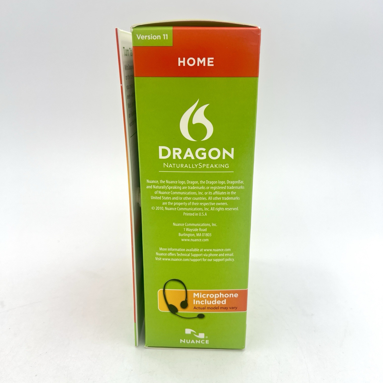 Dragon Naturally Speaking Home Version 11 With Head Set NEW & SEALED
