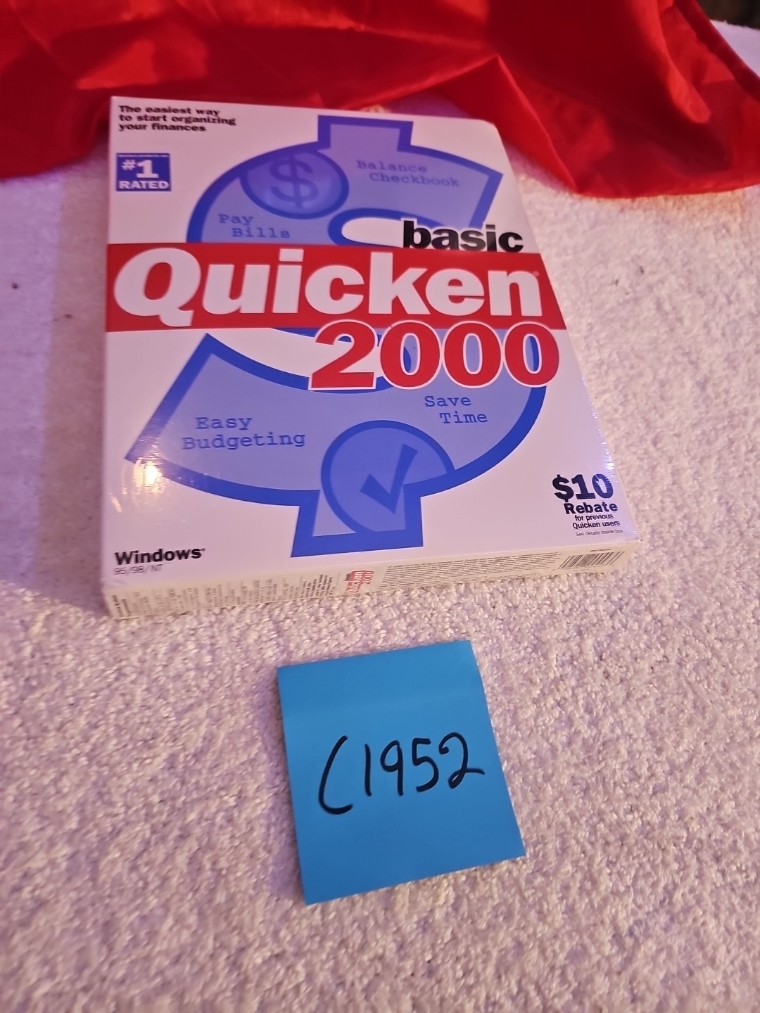 Intuit Quicken 2000 for Windows – Complete Boxed Financial Software NEW Sealed”