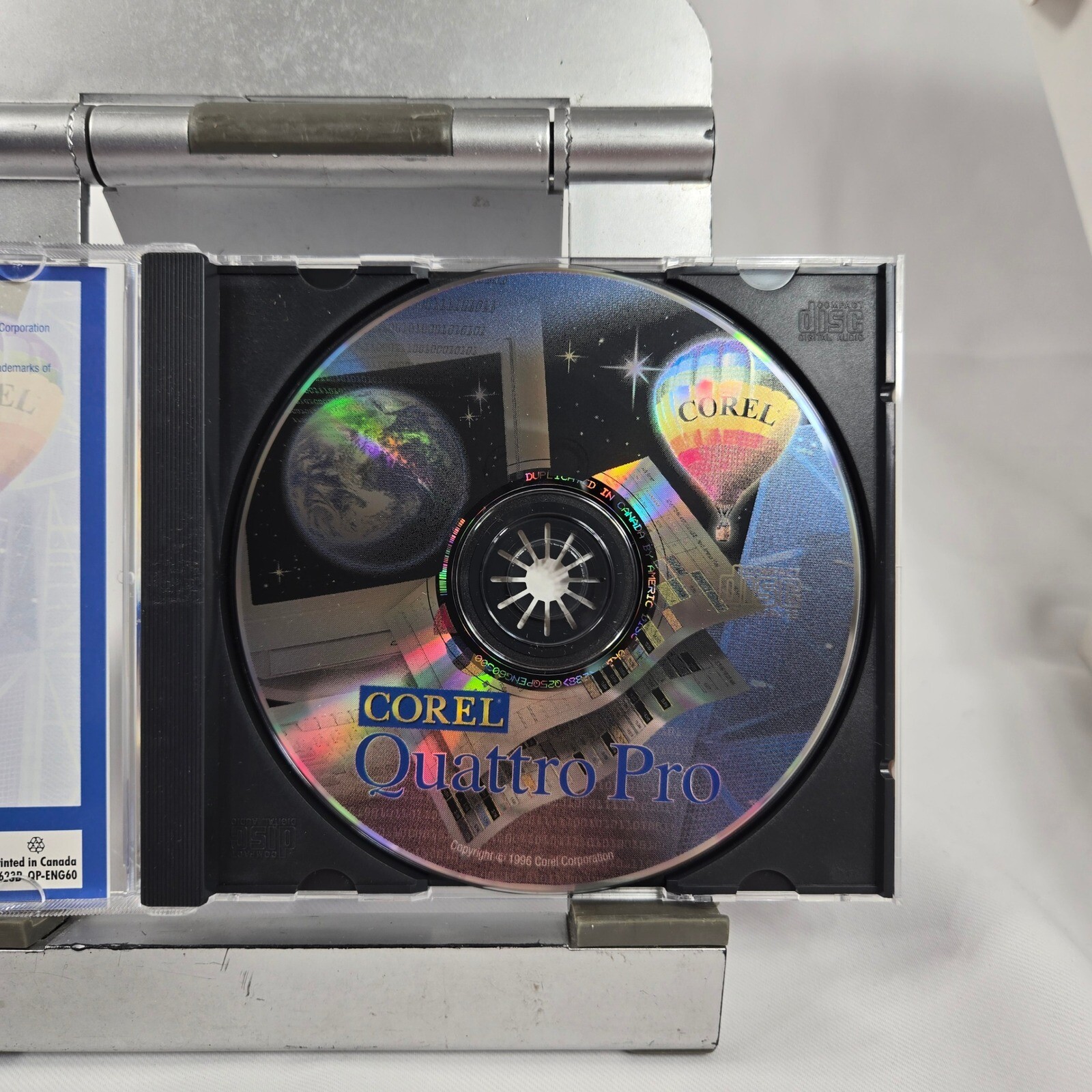 Open Box Corel Quattro Pro Spreadsheet Graphics Software Windows 3.5″ Floppy +CD
