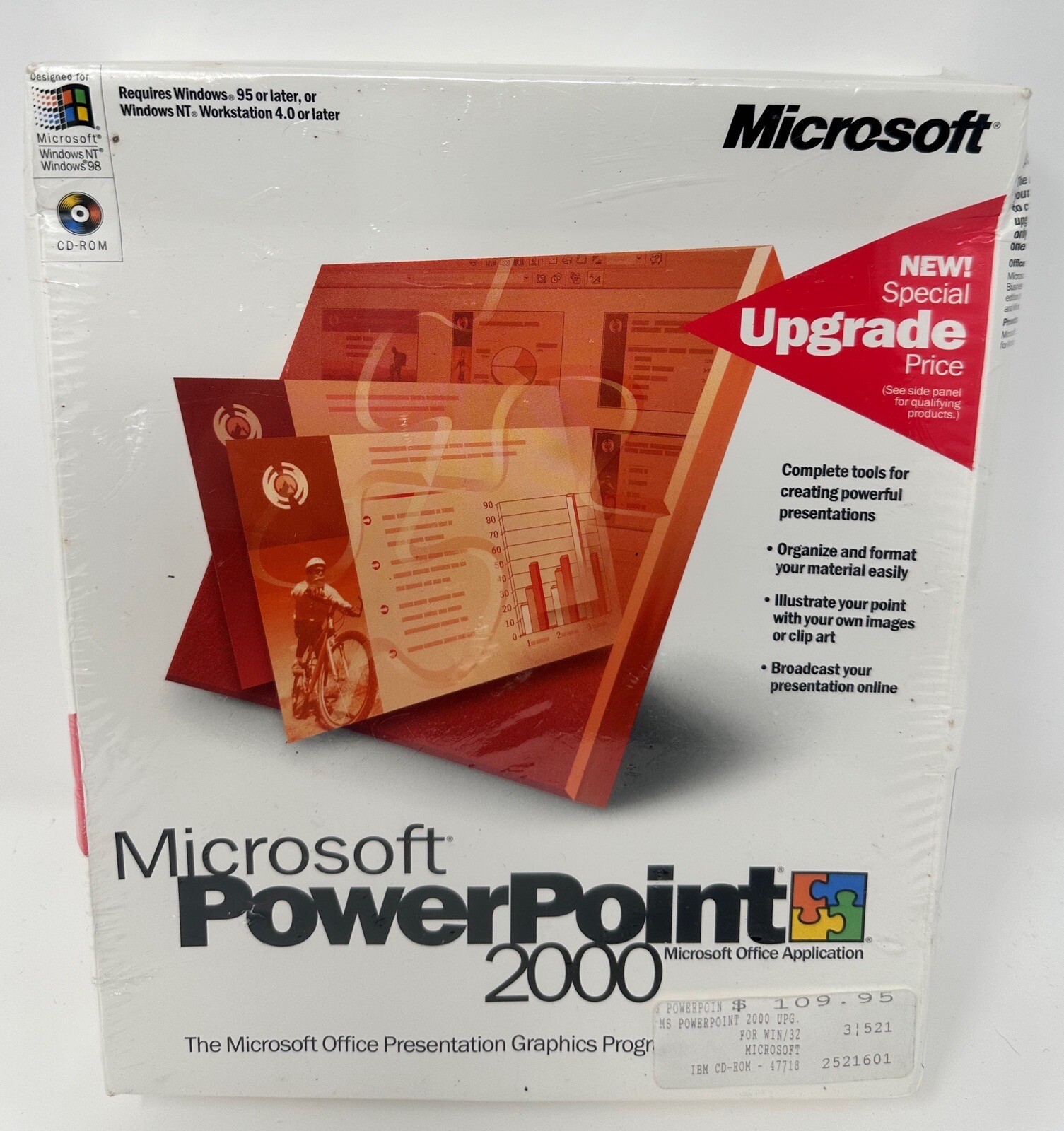 Brand New Sealed Microsoft Power Point 2000